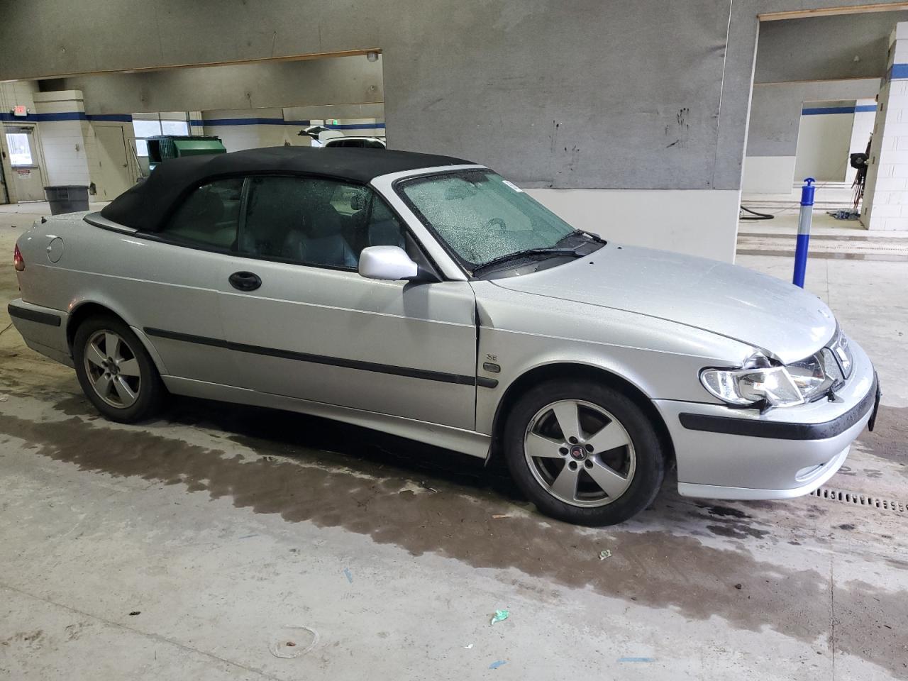 2003 Saab 9-3 Se Silver vin: YS3DF75K237008544