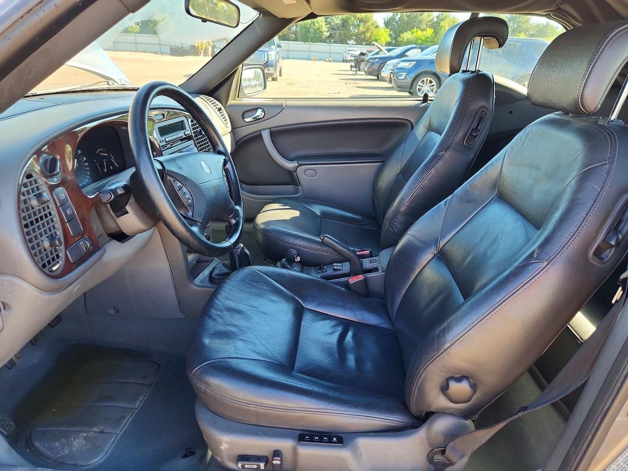 2002 Saab 9-3 Se Серый vin: YS3DF75K327013671