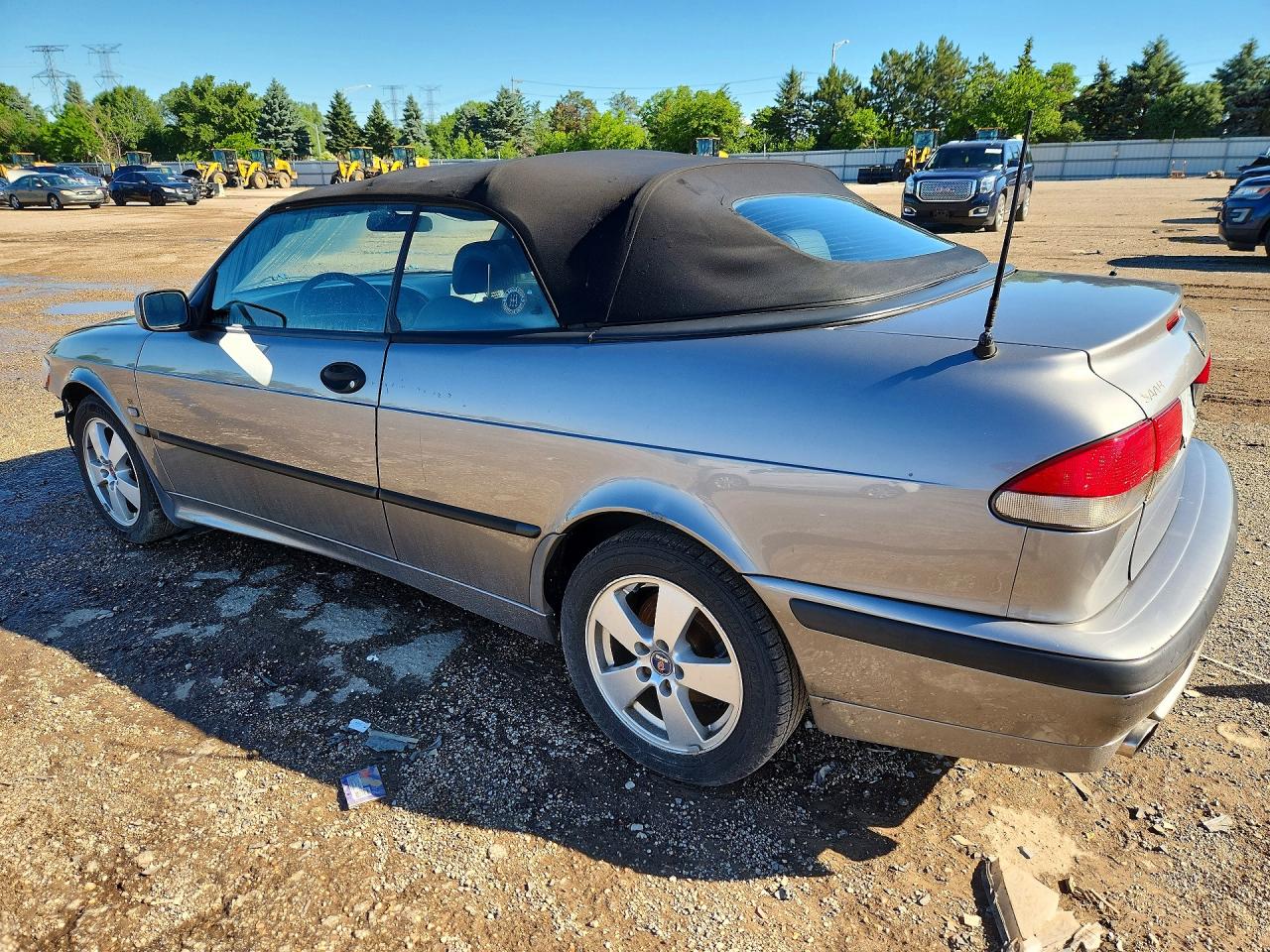 2002 Saab 9-3 Se Серый vin: YS3DF75K327013671