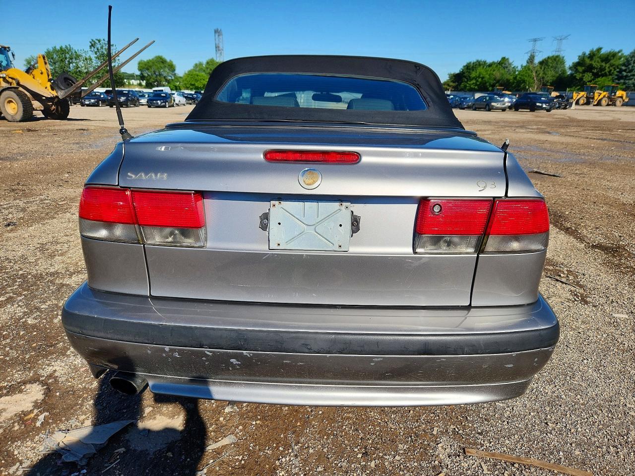 2002 Saab 9-3 Se Серый vin: YS3DF75K327013671