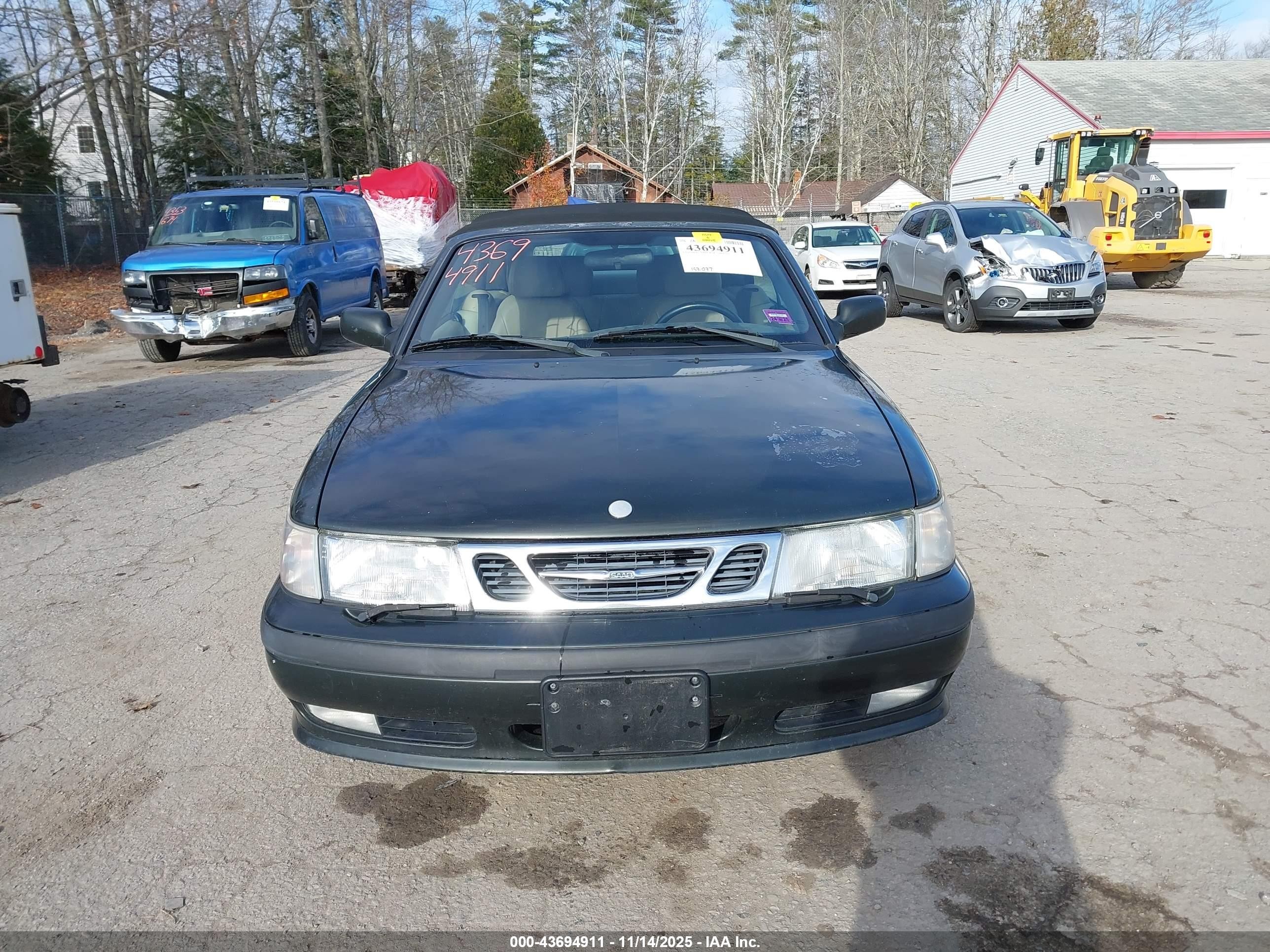 2003 Saab 9-3 Se Black vin: YS3DF75K337004860