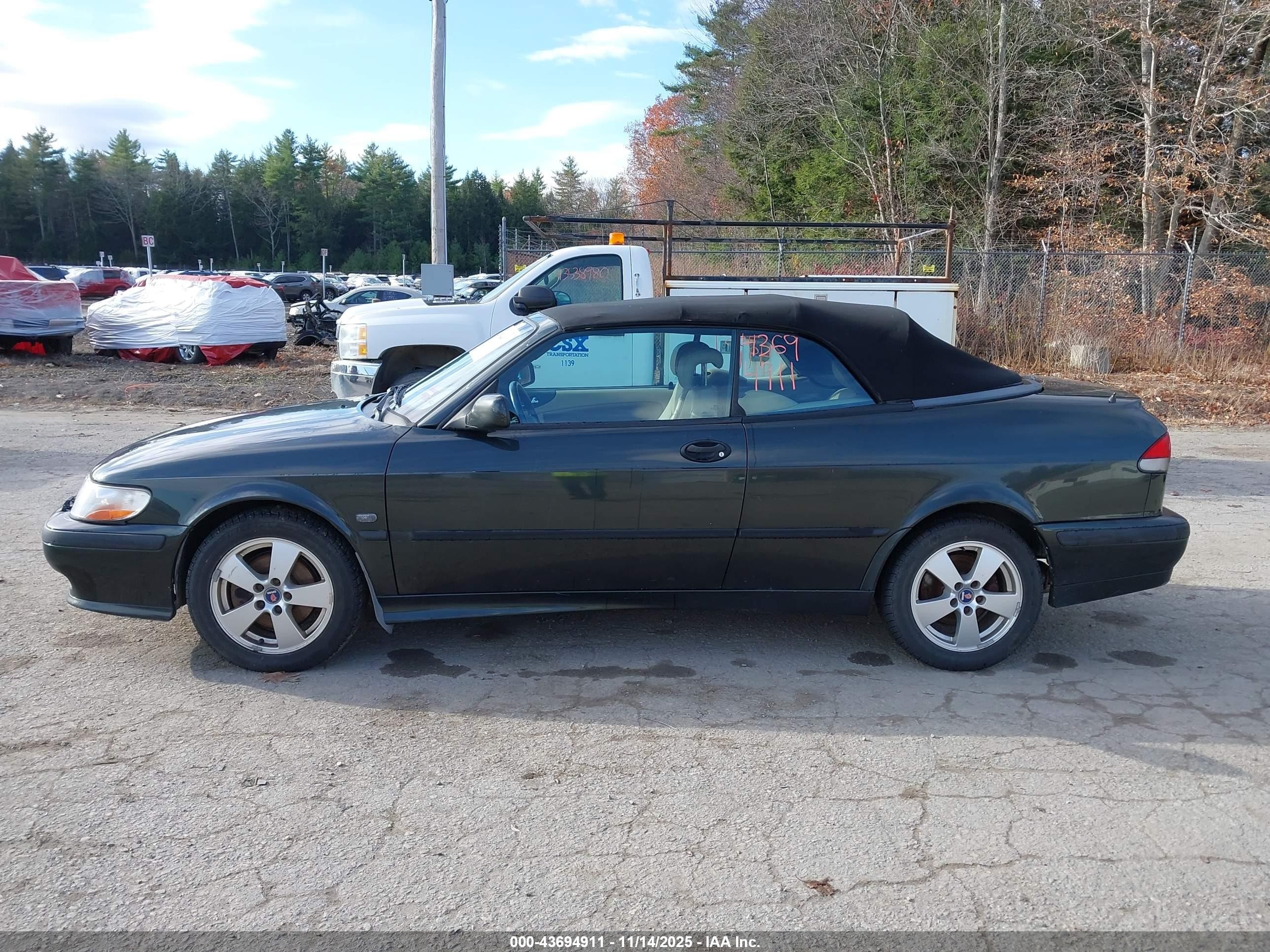 2003 Saab 9-3 Se Black vin: YS3DF75K337004860