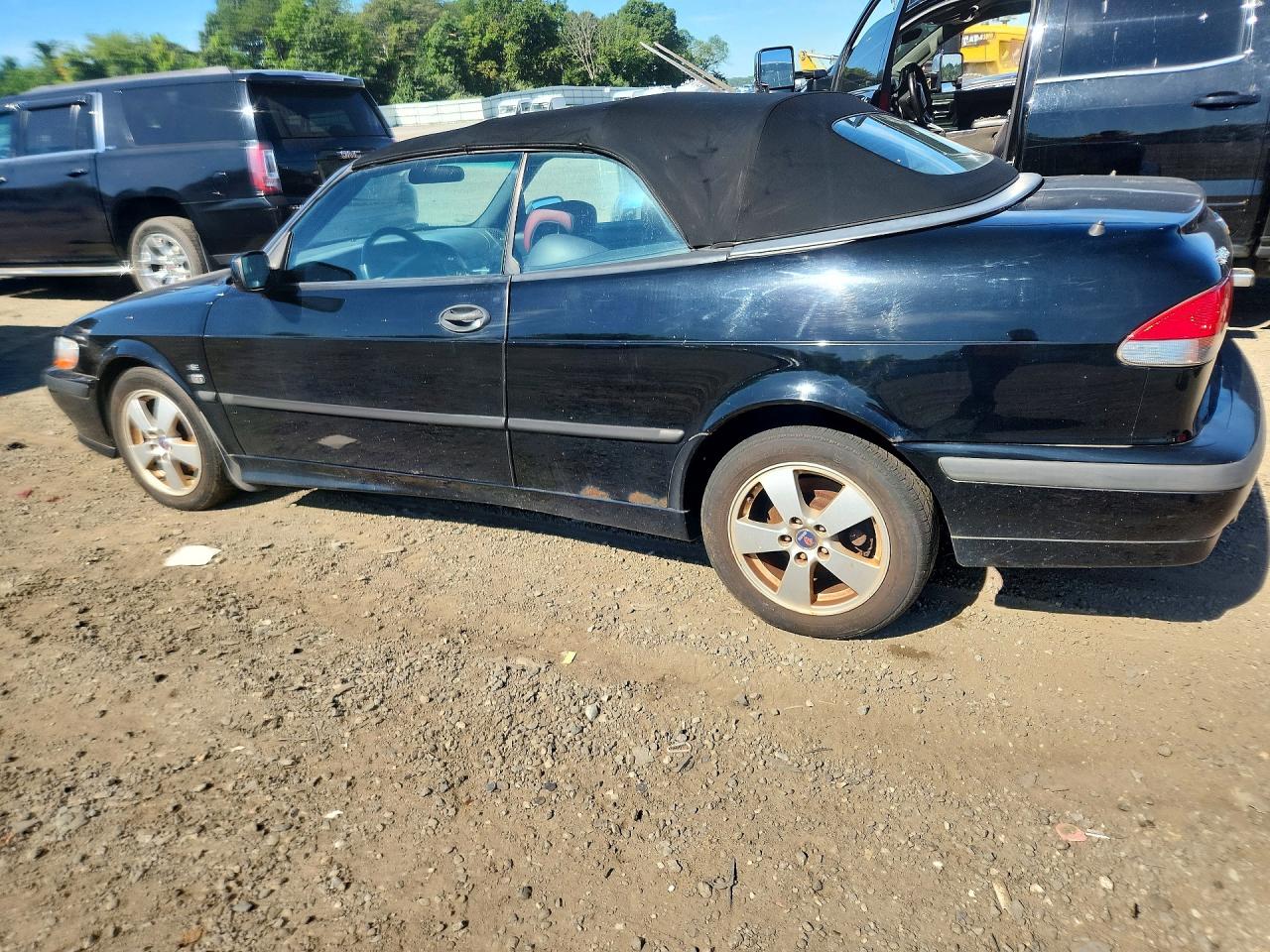 2003 Saab 9-3 Se Black vin: YS3DF75K537005346