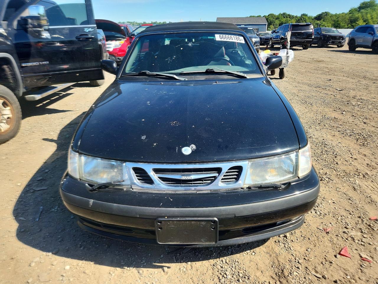 2003 Saab 9-3 Se Black vin: YS3DF75K537005346