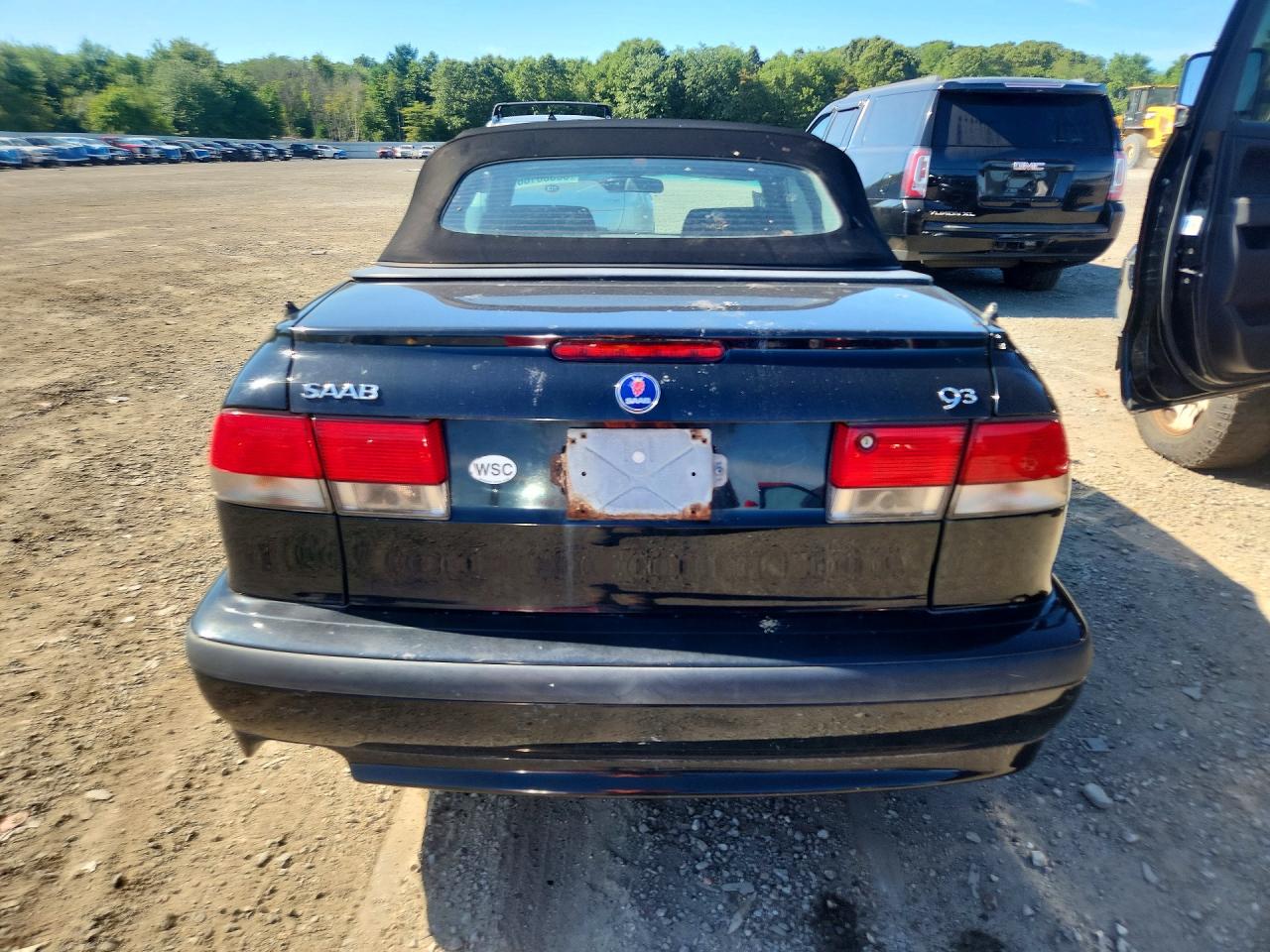 2003 Saab 9-3 Se Black vin: YS3DF75K537005346