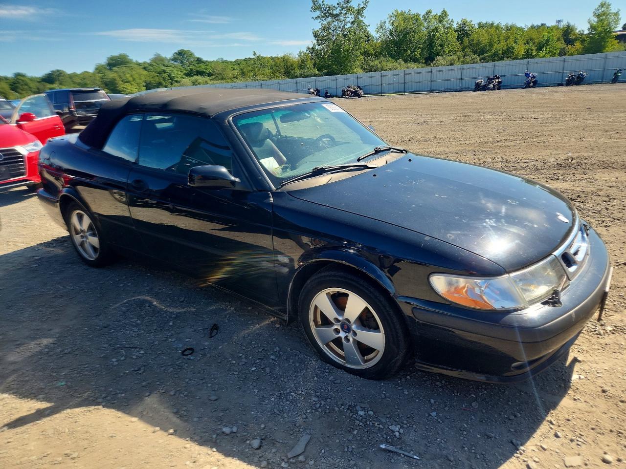 2003 Saab 9-3 Se Black vin: YS3DF75K537005346