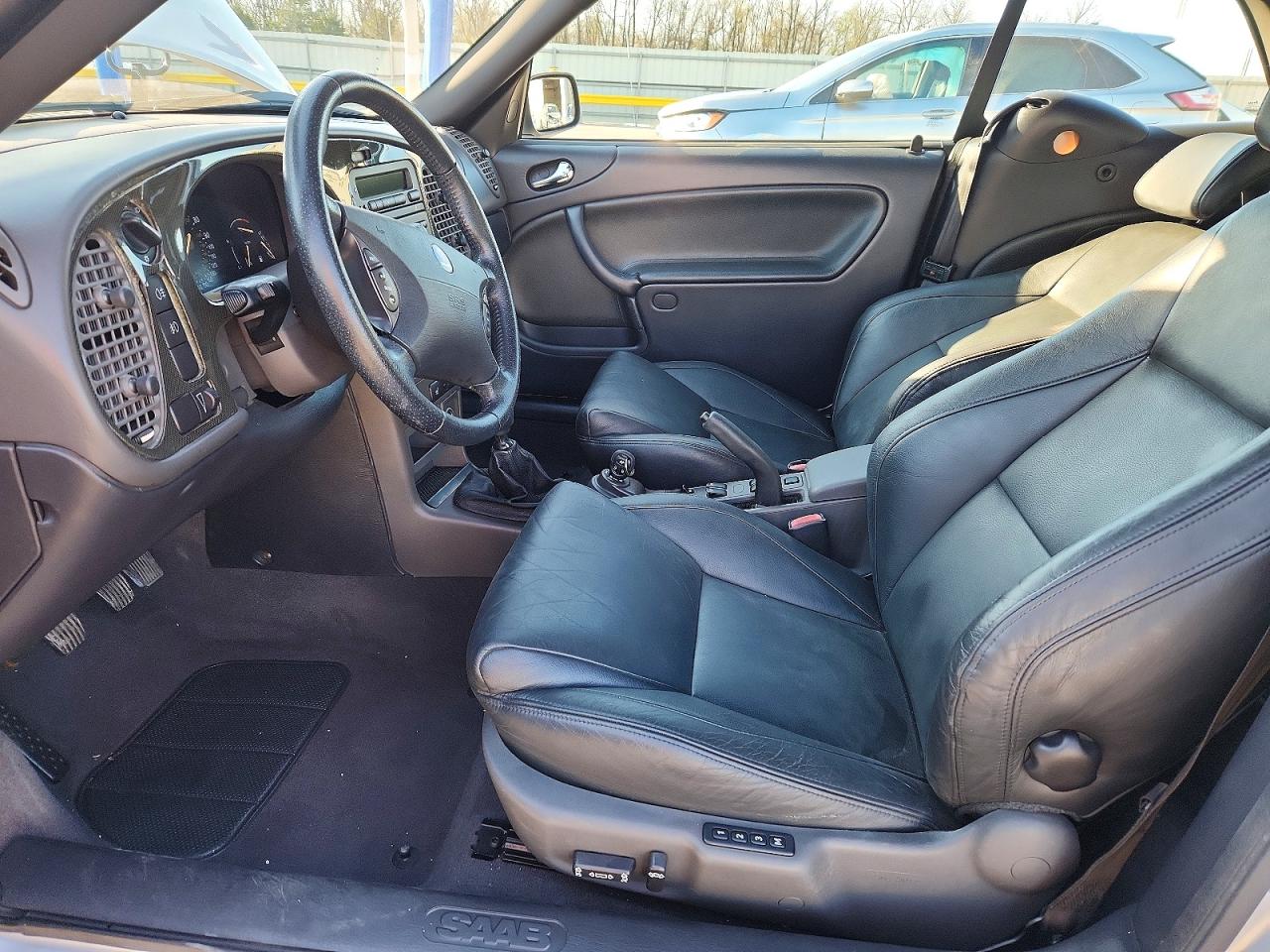 2003 Saab 9-3 Se Silver vin: YS3DF75K537012992