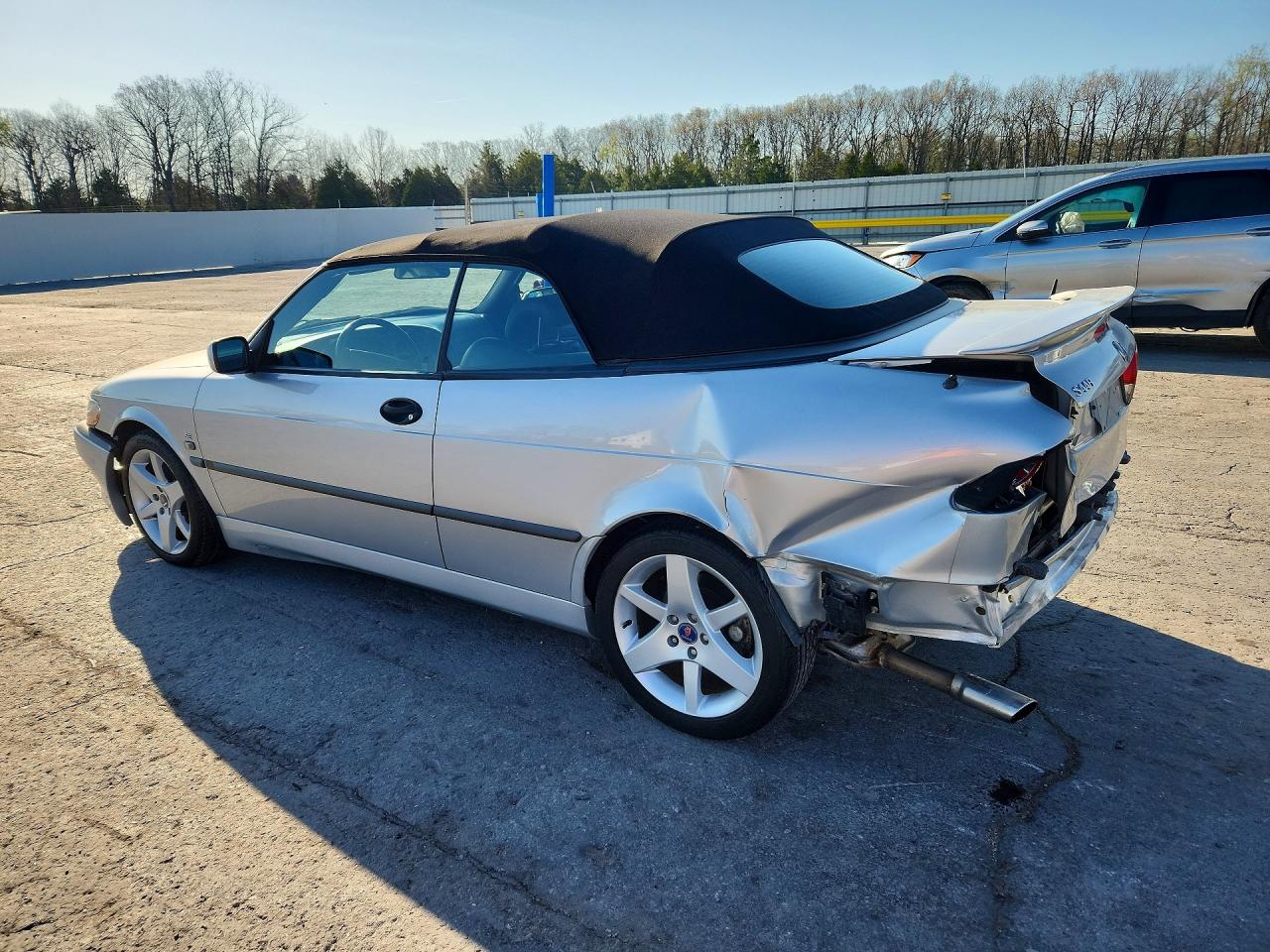 2003 Saab 9-3 Se Silver vin: YS3DF75K537012992