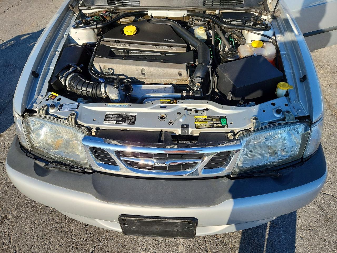 2003 Saab 9-3 Se Silver vin: YS3DF75K537012992