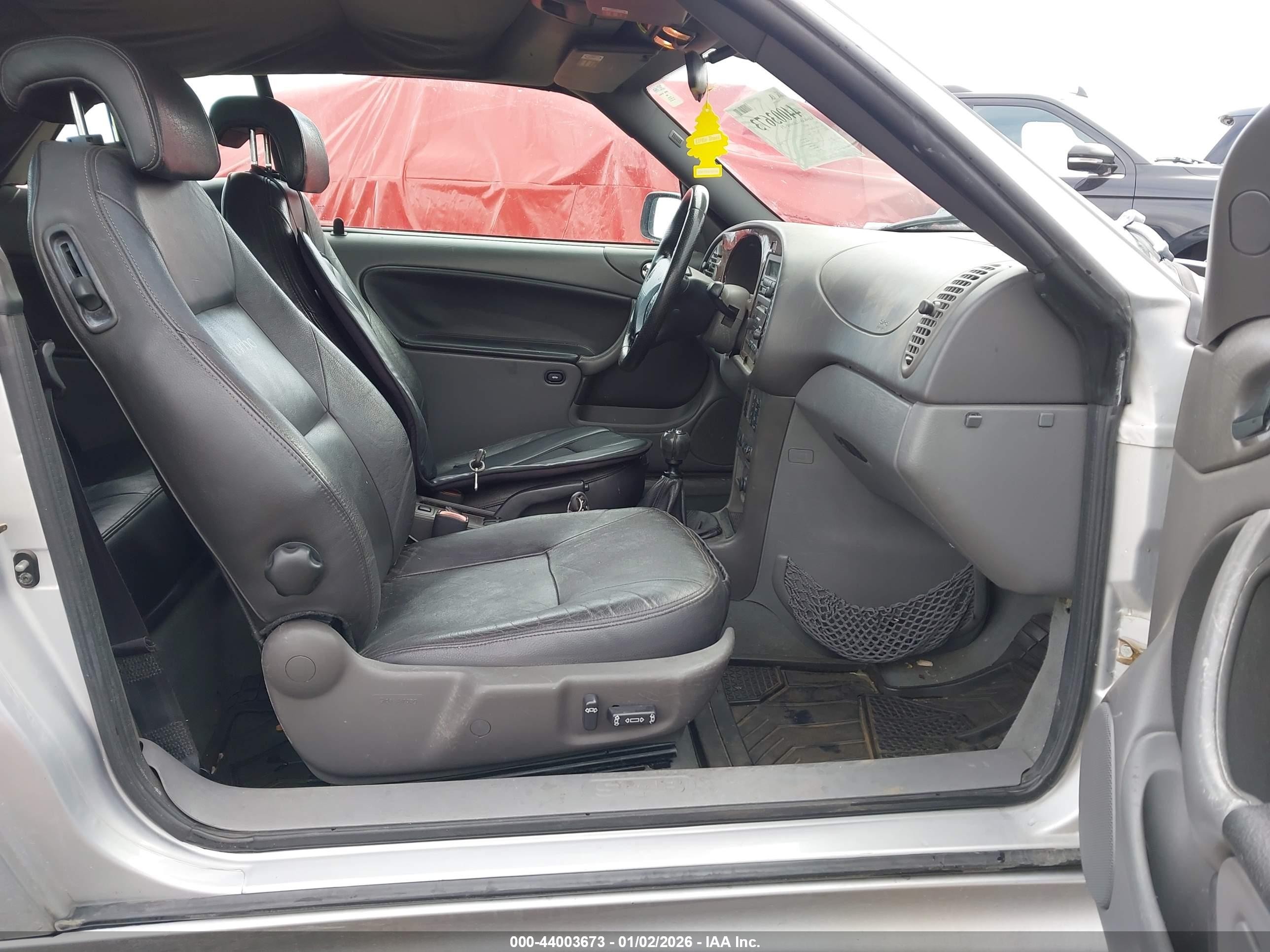 2002 Saab 9-3 Se Silver vin: YS3DF75K827012242