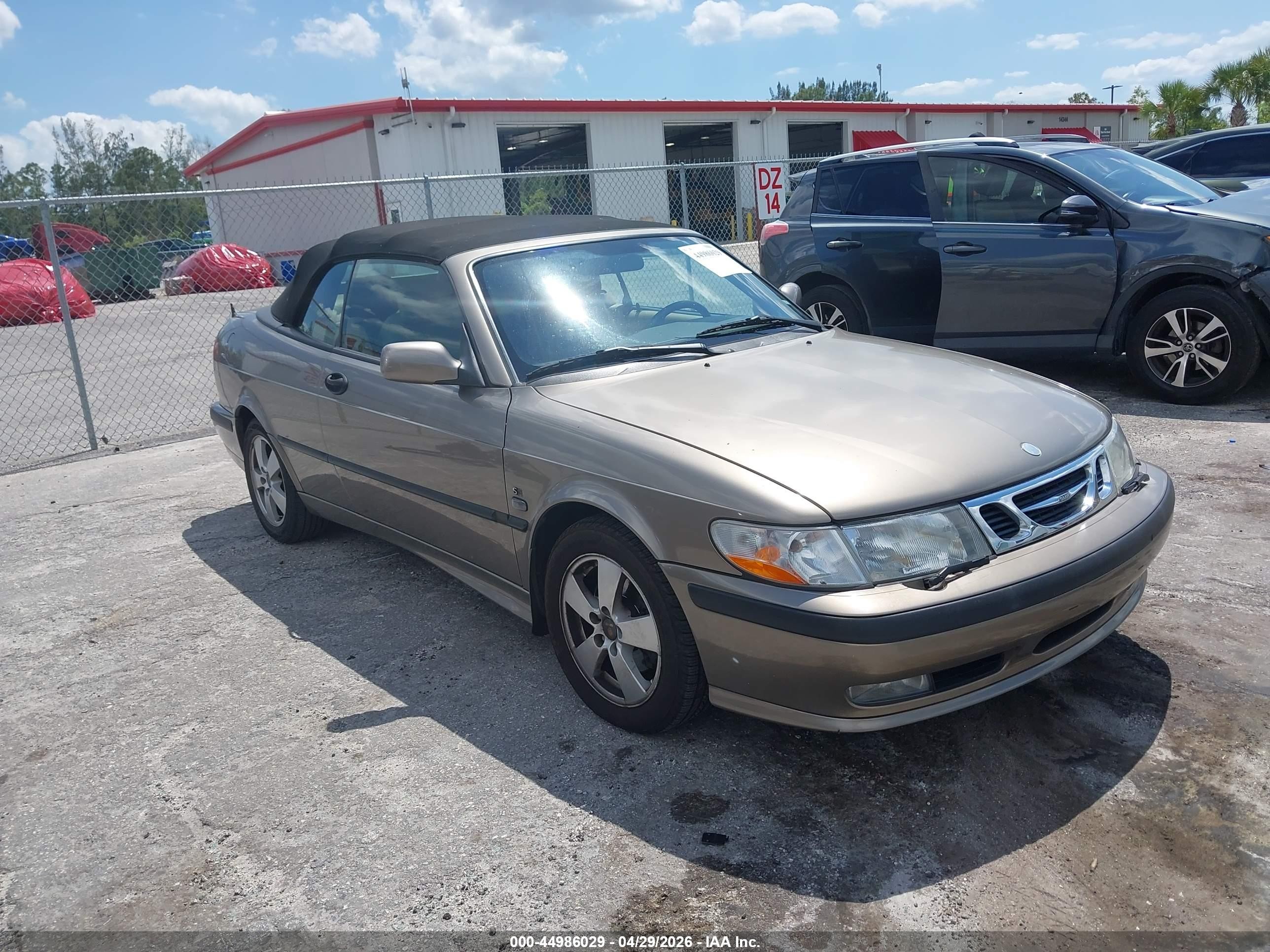 2002 Saab 9-3 Se Коричневый vin: YS3DF75KX27005020