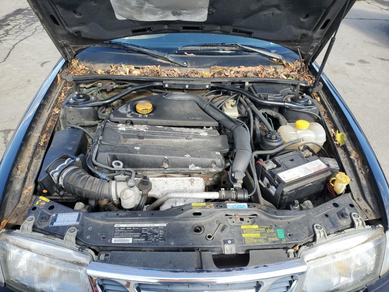 2002 Saab 9-3 Se Black vin: YS3DF75KX27015837