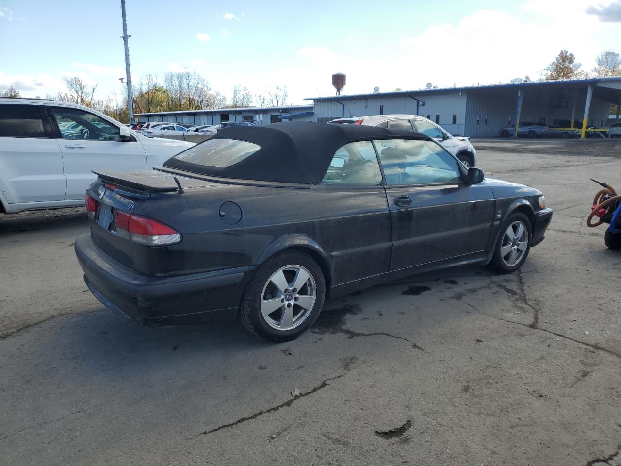 2002 Saab 9-3 Se Black vin: YS3DF75KX27015837