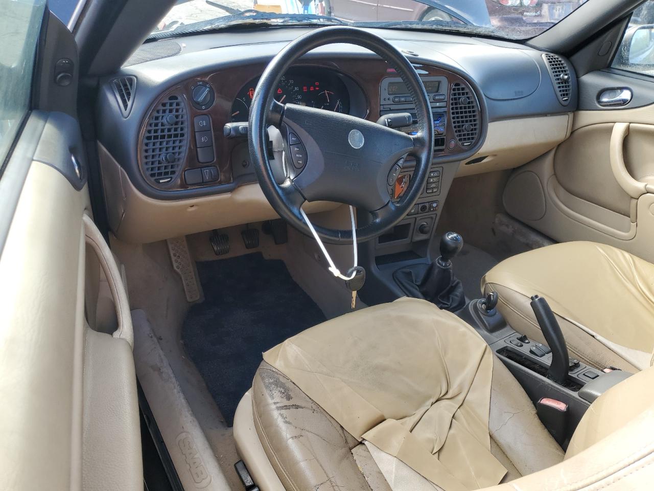 2002 Saab 9-3 Se Black vin: YS3DF75KX27015837