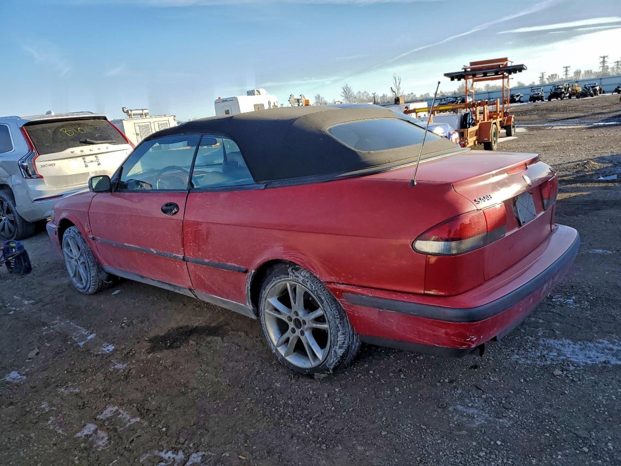 1999 Saab 9-3 Se Red vin: YS3DF75N1X7001116