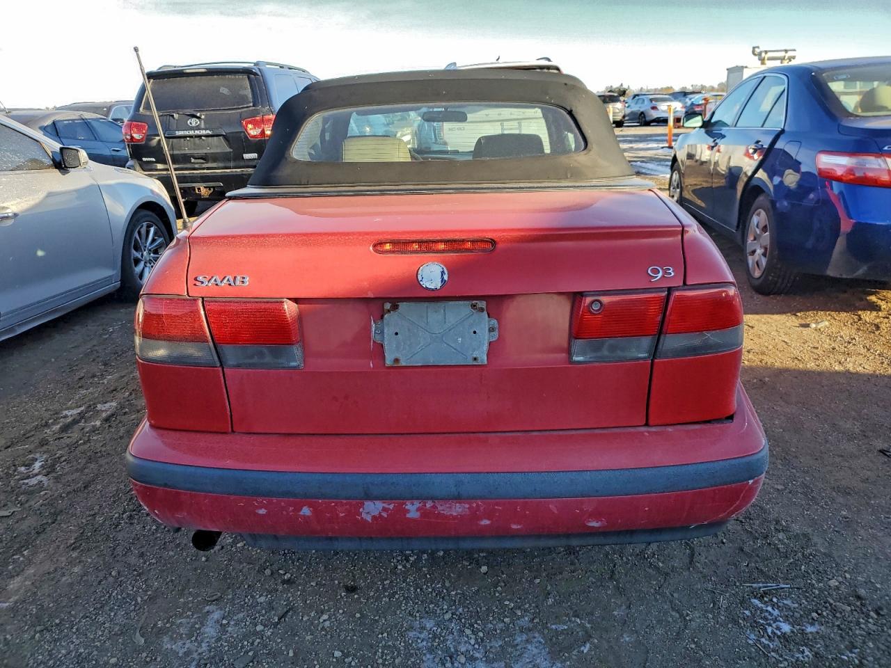 1999 Saab 9-3 Se Red vin: YS3DF75N1X7001116