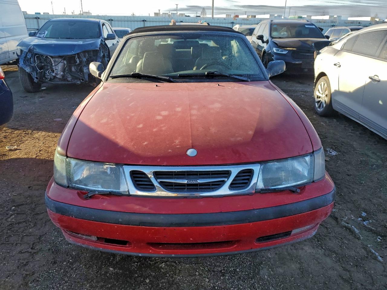 1999 Saab 9-3 Se Red vin: YS3DF75N1X7001116