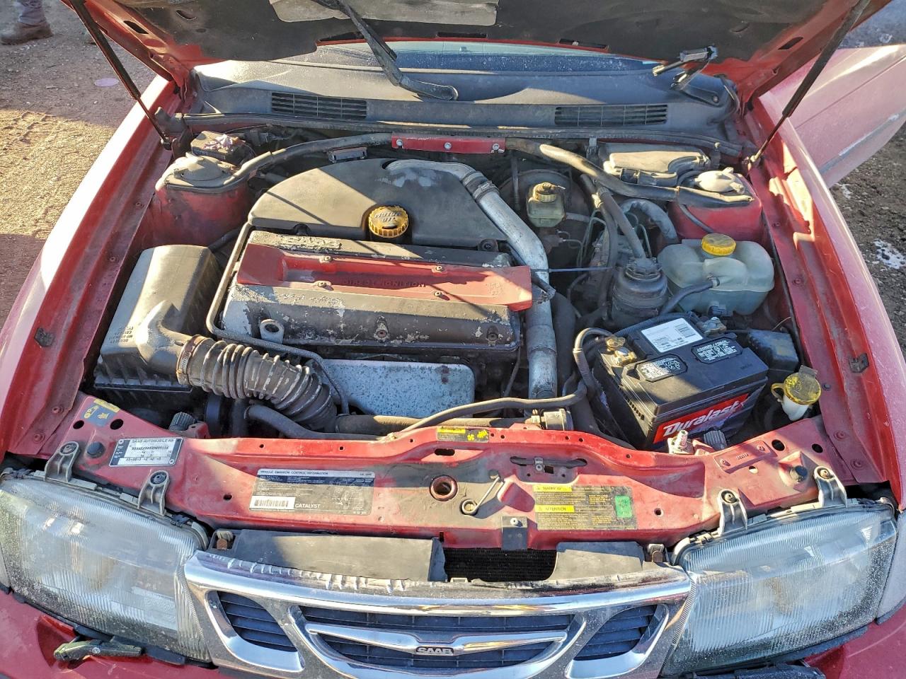 1999 Saab 9-3 Se Red vin: YS3DF75N1X7001116