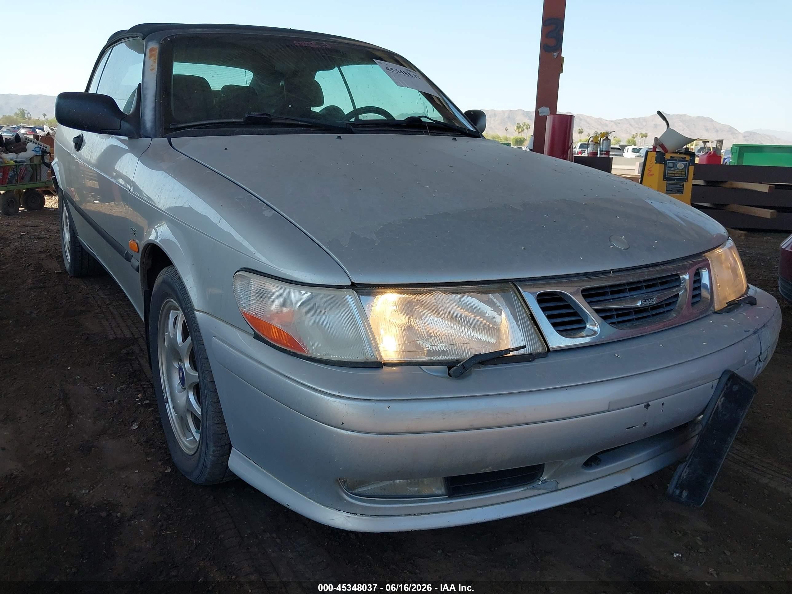 1999 Saab 9-3 Se Серебряный vin: YS3DF75N2X7003635