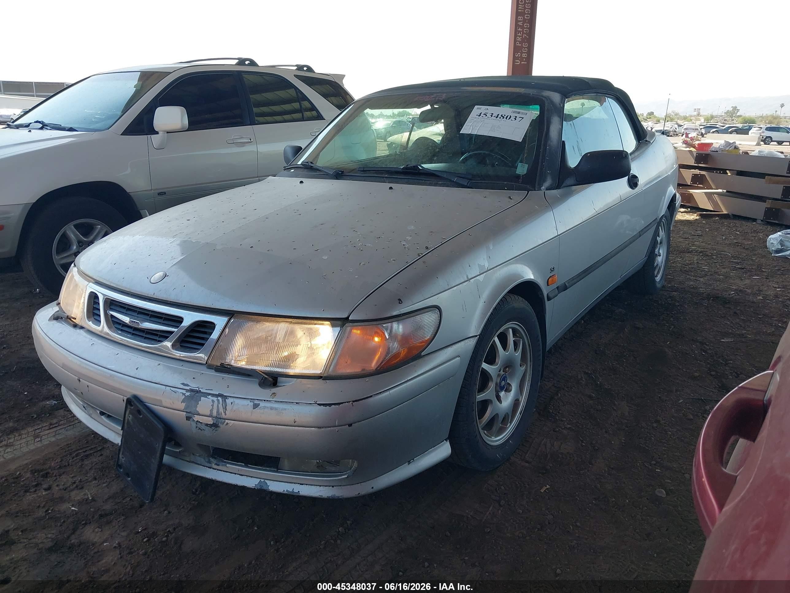 1999 Saab 9-3 Se Серебряный vin: YS3DF75N2X7003635