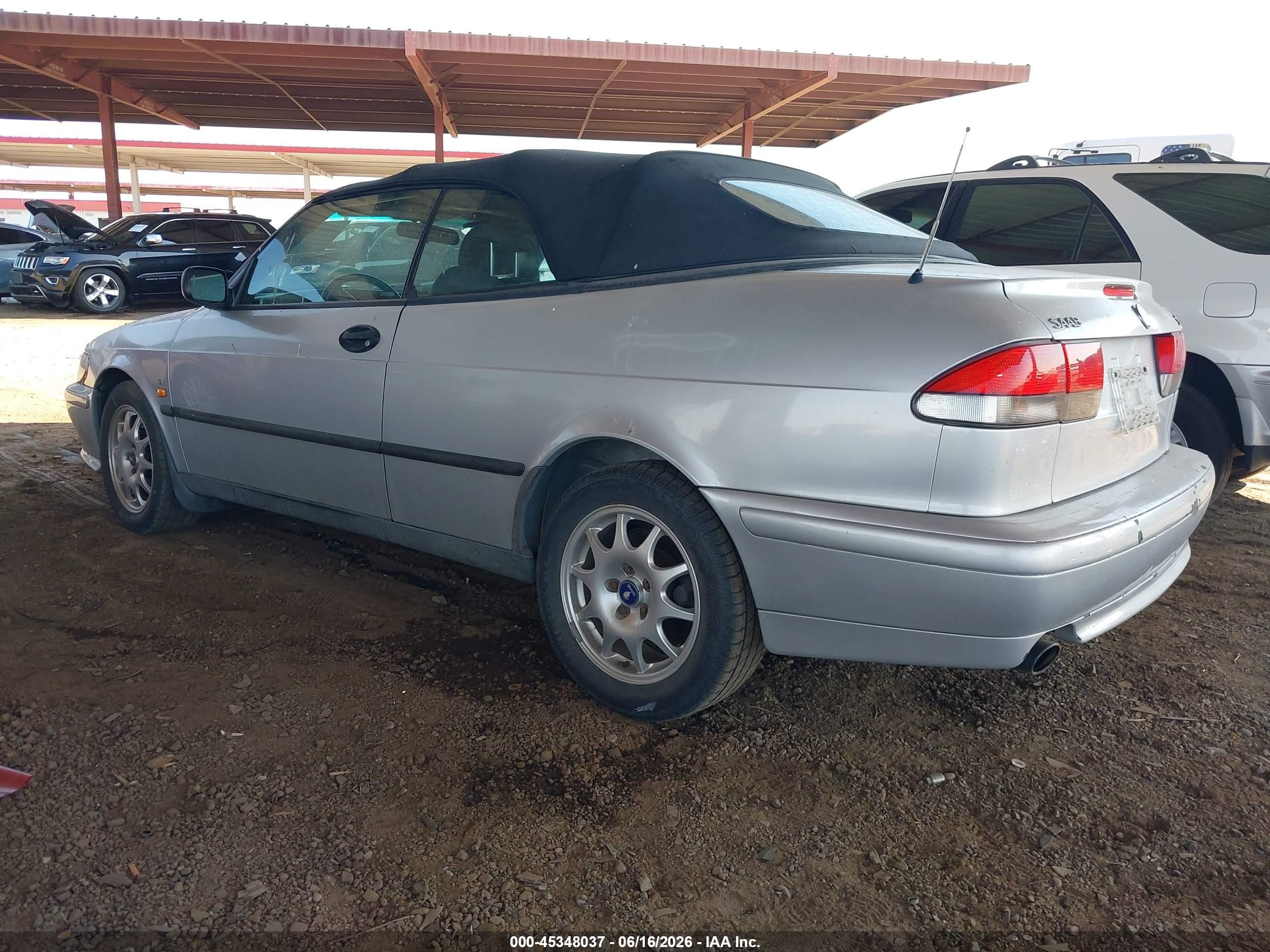 1999 Saab 9-3 Se Серебряный vin: YS3DF75N2X7003635