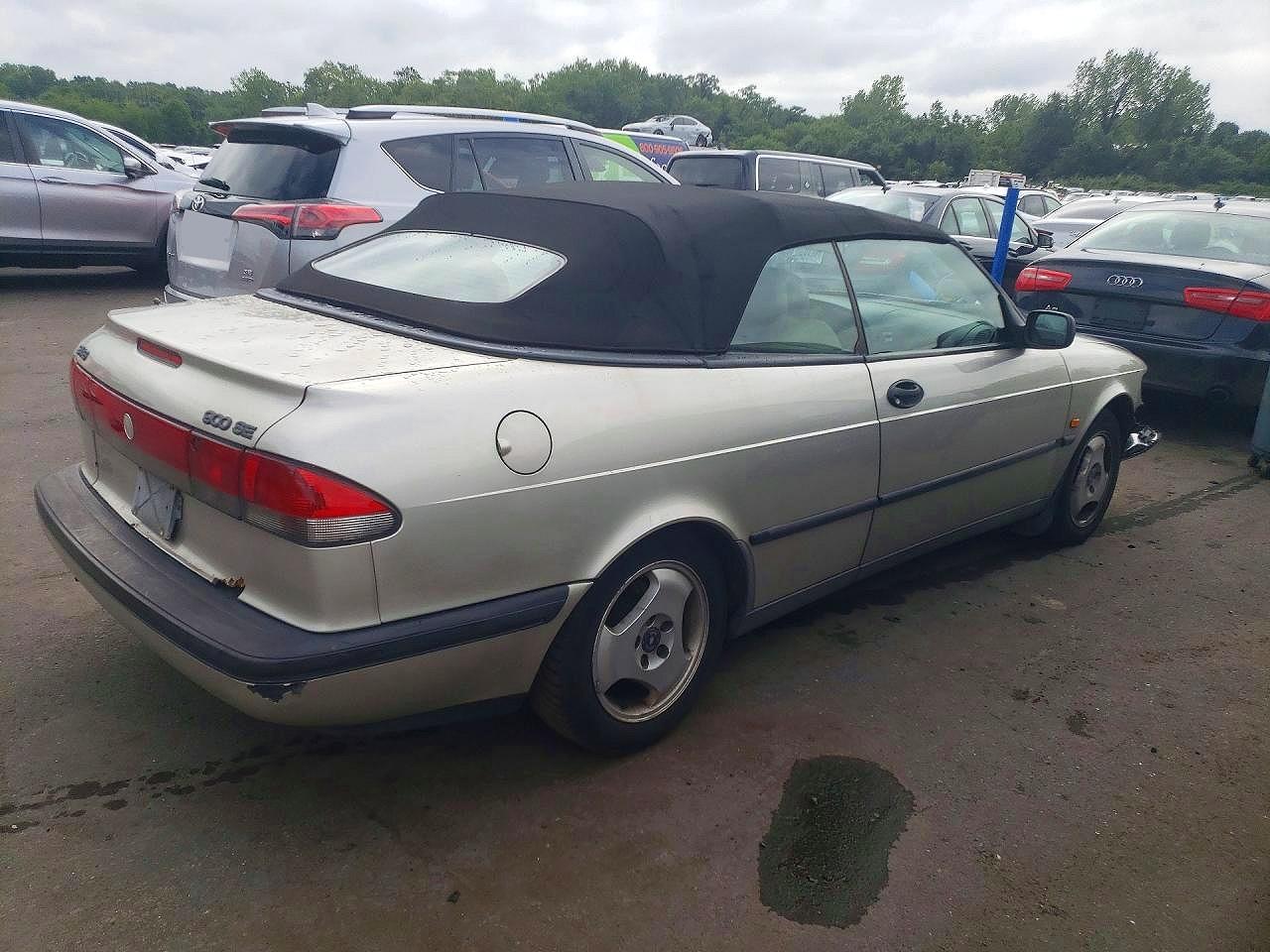 1996 Saab 900 Se Turbo Tan vin: YS3DF75N3T7008515