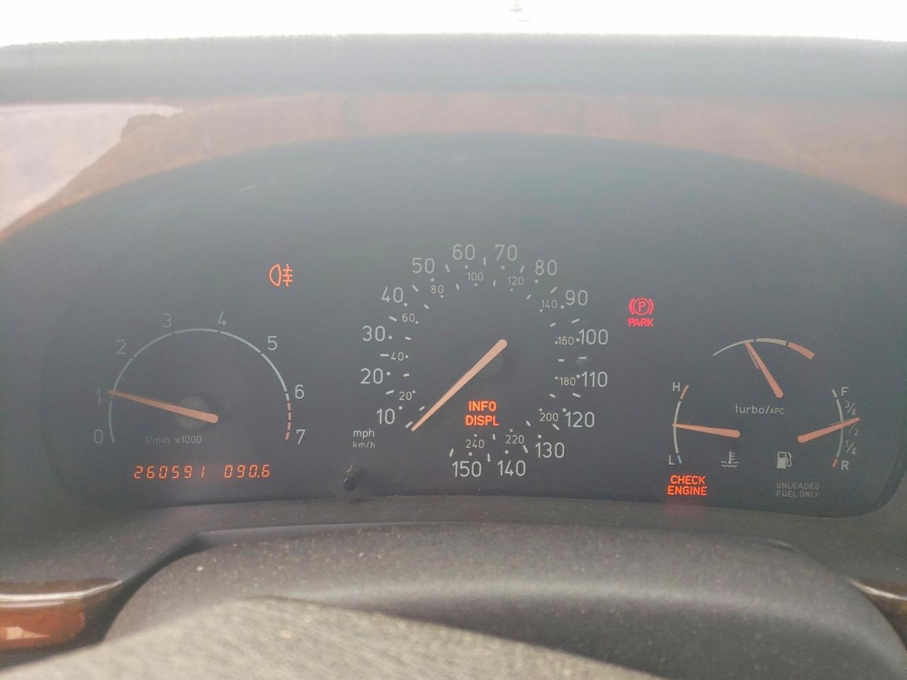 1996 Saab 900 Se Turbo Tan vin: YS3DF75N3T7008515
