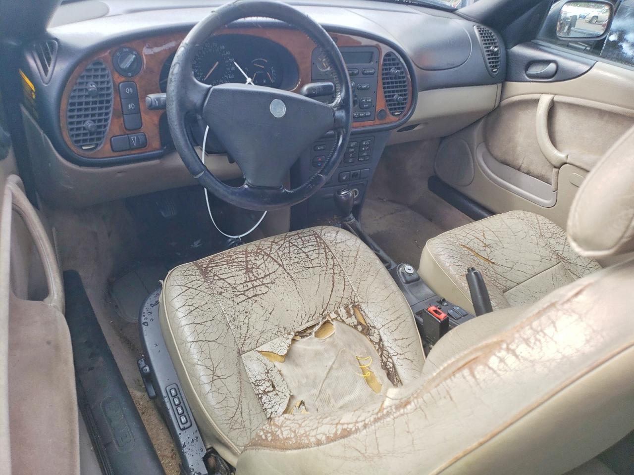 1996 Saab 900 Se Turbo Tan vin: YS3DF75N3T7008515