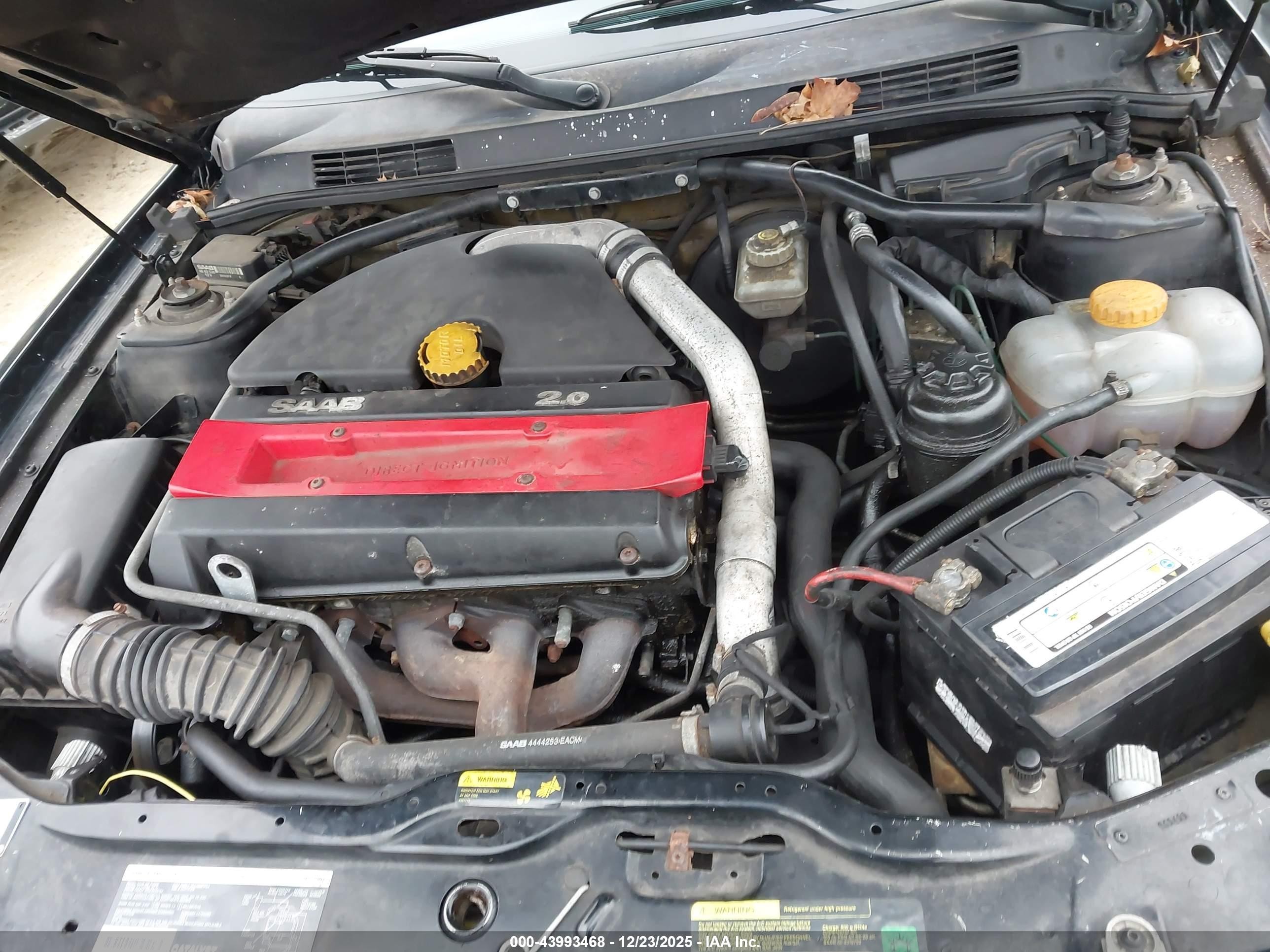 1997 Saab 900 Se Черный vin: YS3DF75N6V7010262