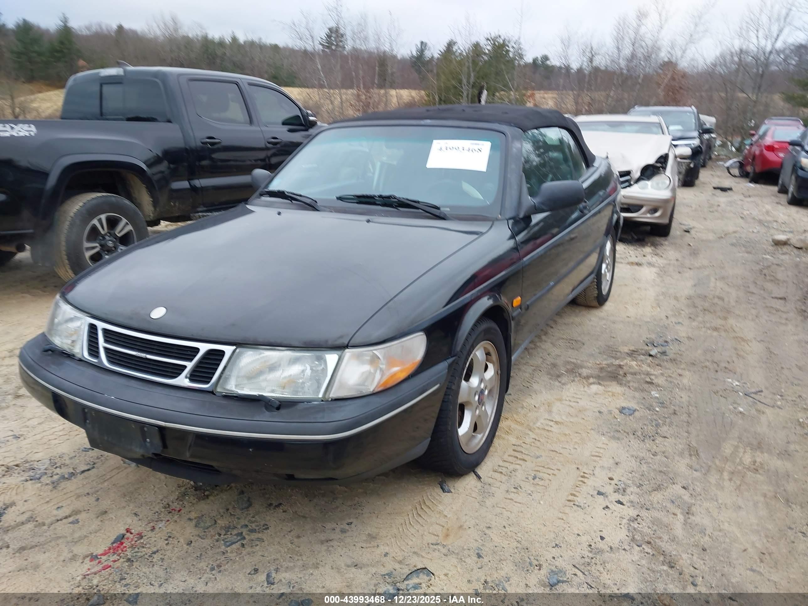 1997 Saab 900 Se Черный vin: YS3DF75N6V7010262