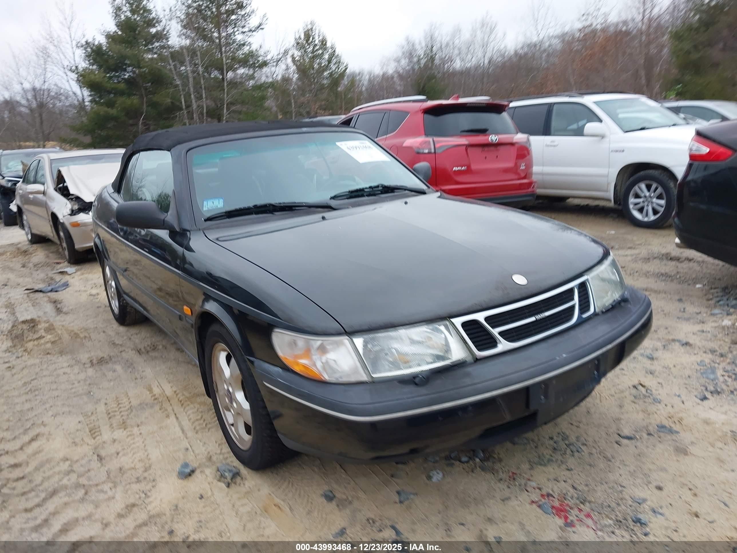 1997 Saab 900 Se Black vin: YS3DF75N6V7010262