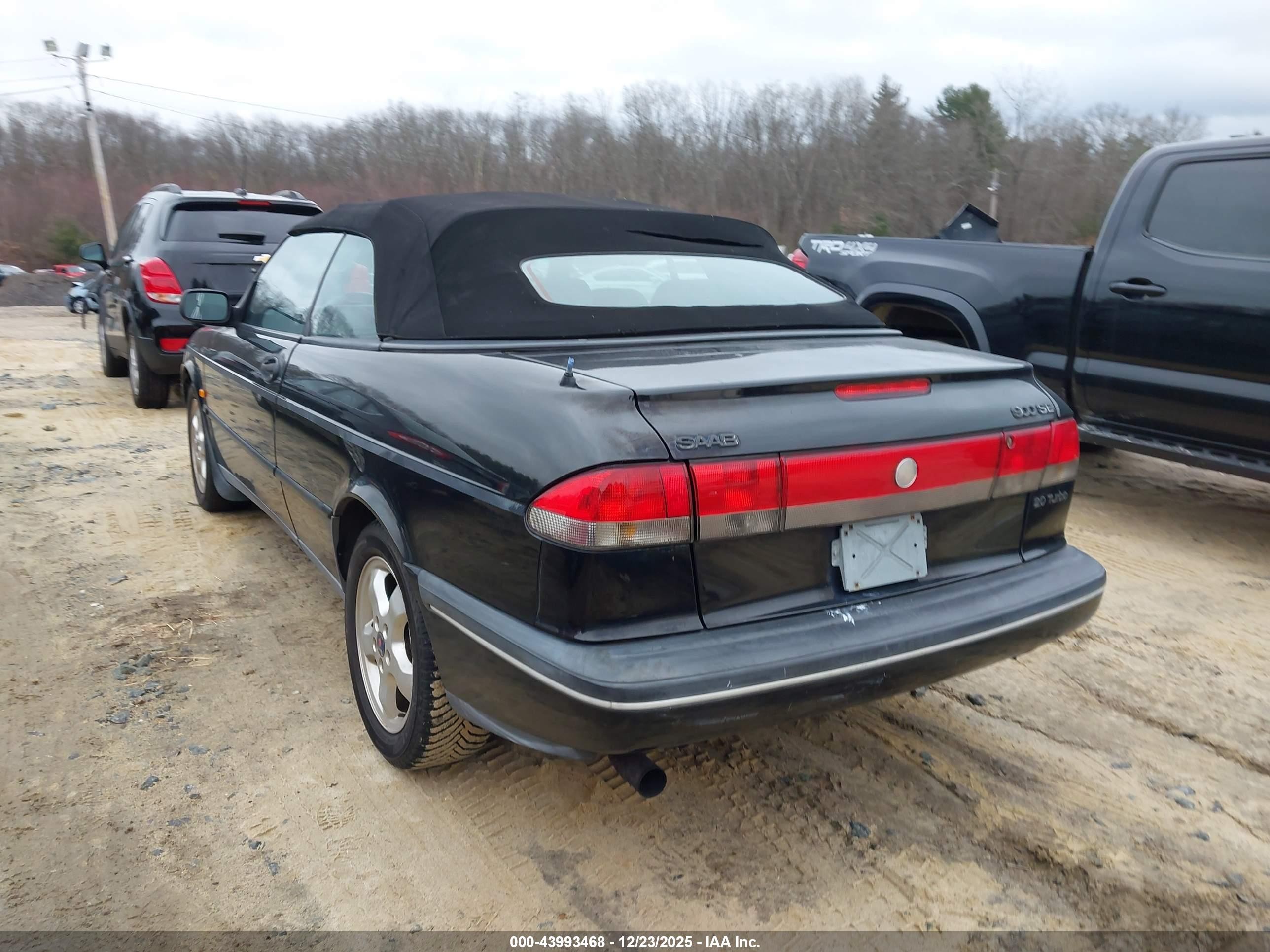 1997 Saab 900 Se Черный vin: YS3DF75N6V7010262