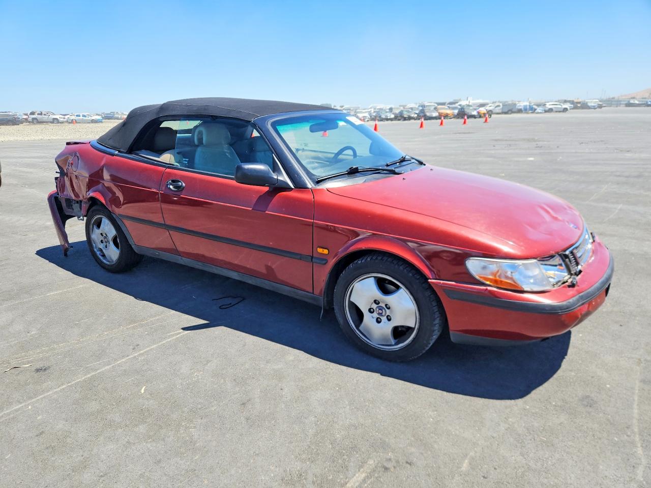 1998 Saab 900 Se Turbo Burgundy vin: YS3DF75N7W7005850