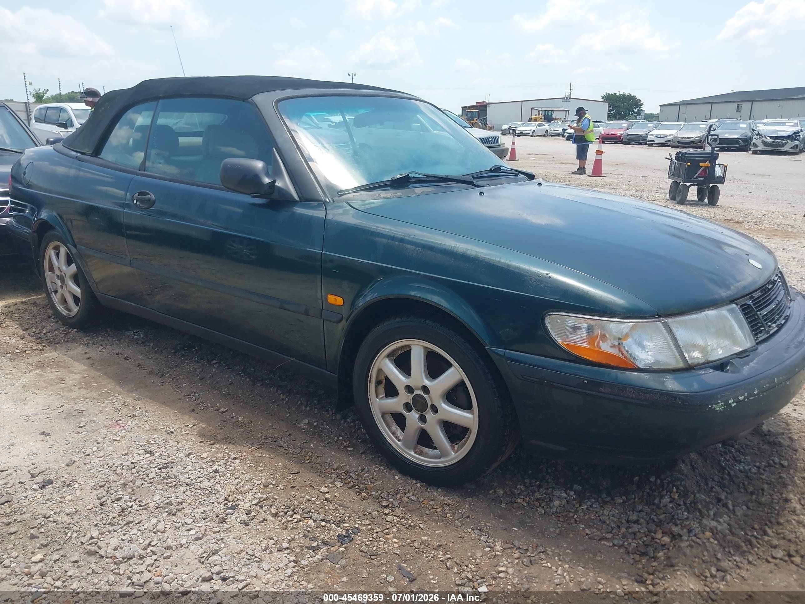 1998 Saab 900 Se Green vin: YS3DF75N9W7004876