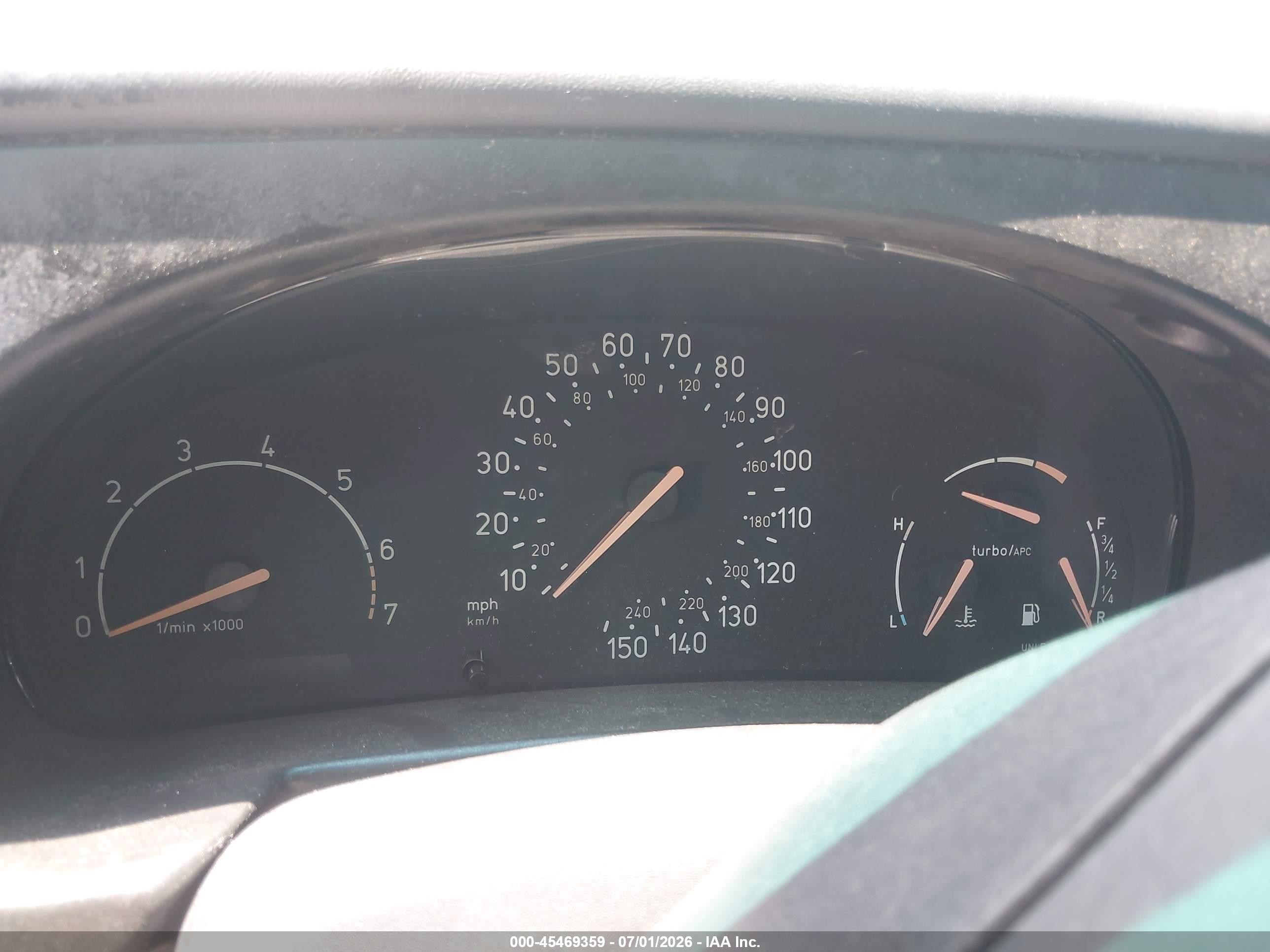 1998 Saab 900 Se Green vin: YS3DF75N9W7004876