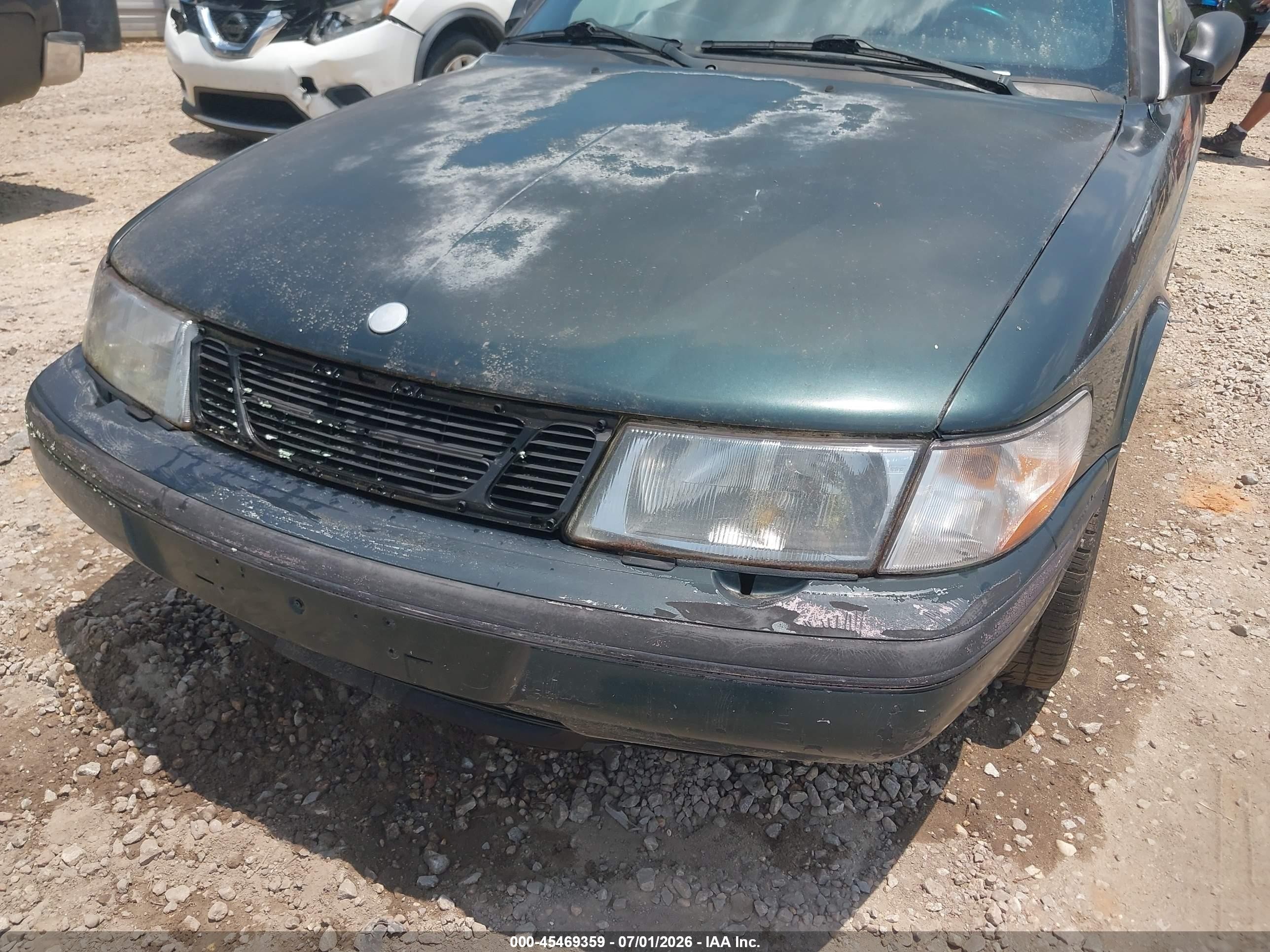 1998 Saab 900 Se Green vin: YS3DF75N9W7004876