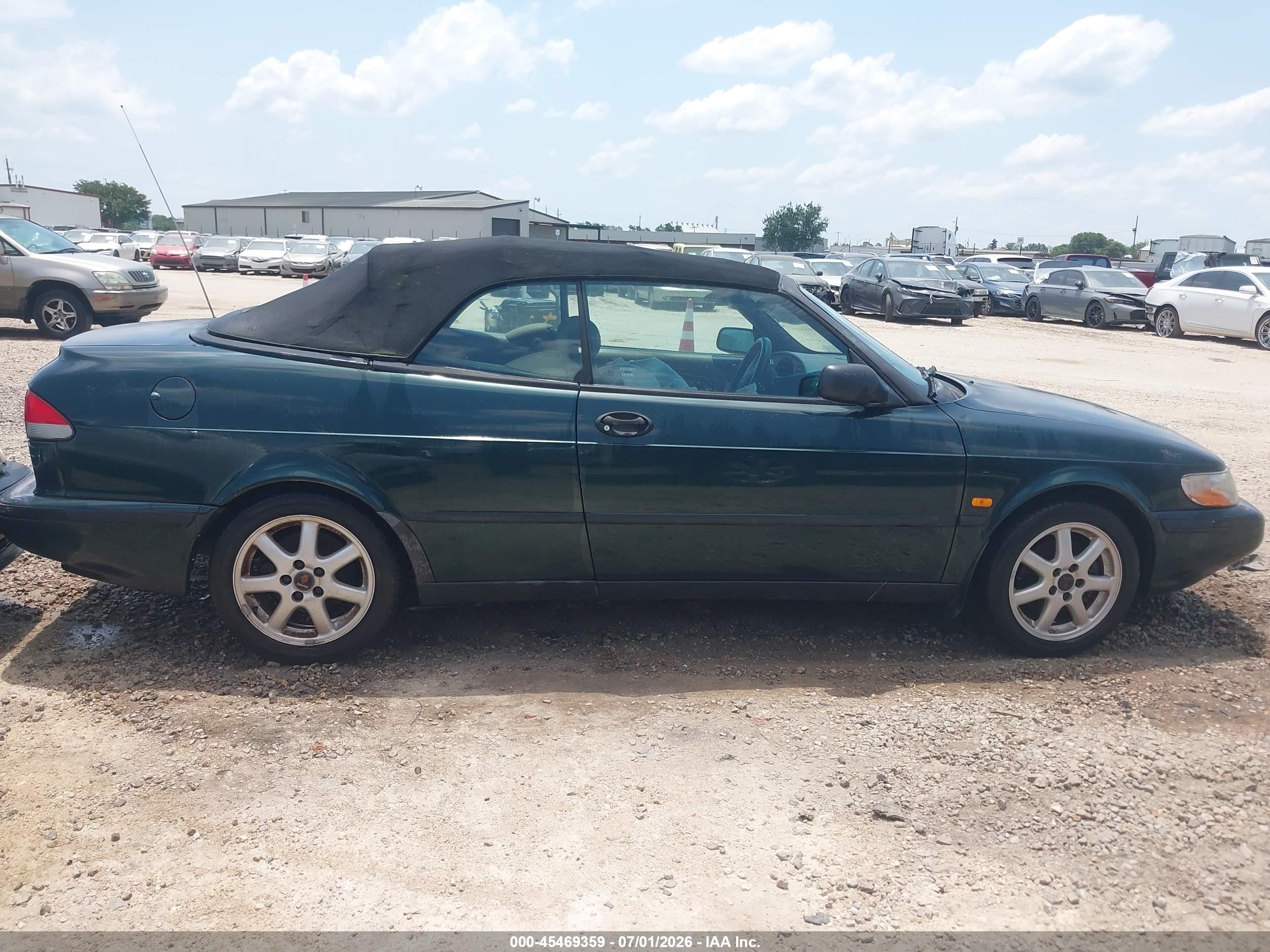 1998 Saab 900 Se Green vin: YS3DF75N9W7004876