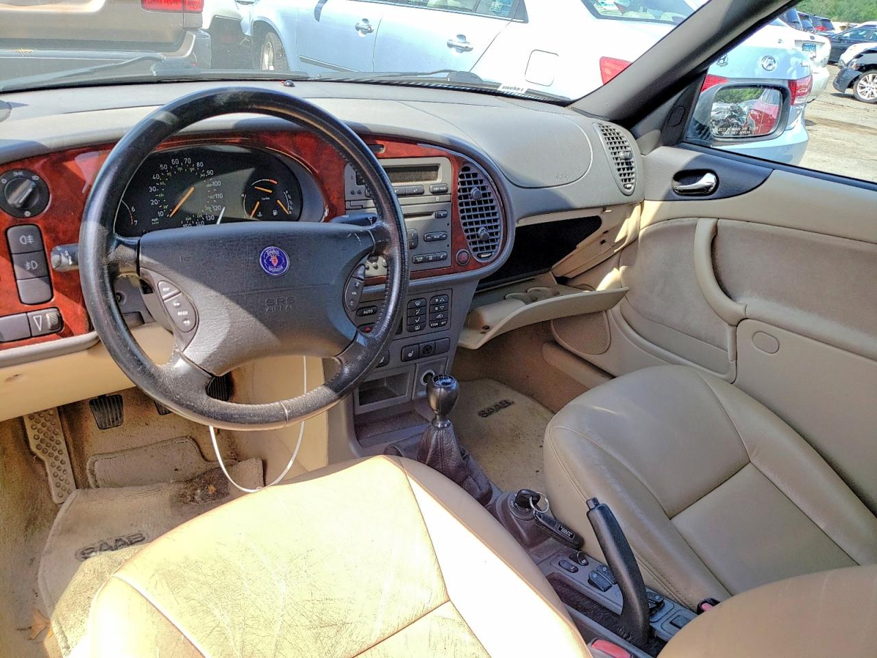 1999 Saab 9-3 Se Silver vin: YS3DF75P1X7021982