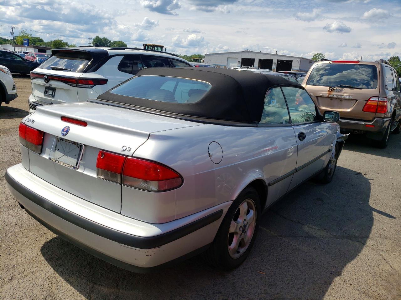 1999 Saab 9-3 Se Silver vin: YS3DF75P1X7021982