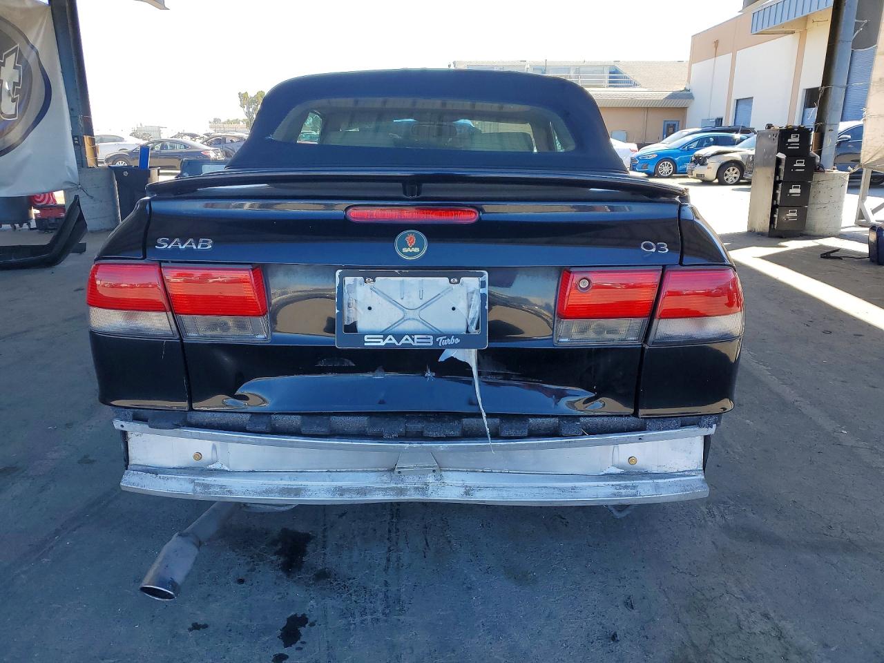 2002 Saab 9-3 Se Черный vin: YS3DF78K027000999
