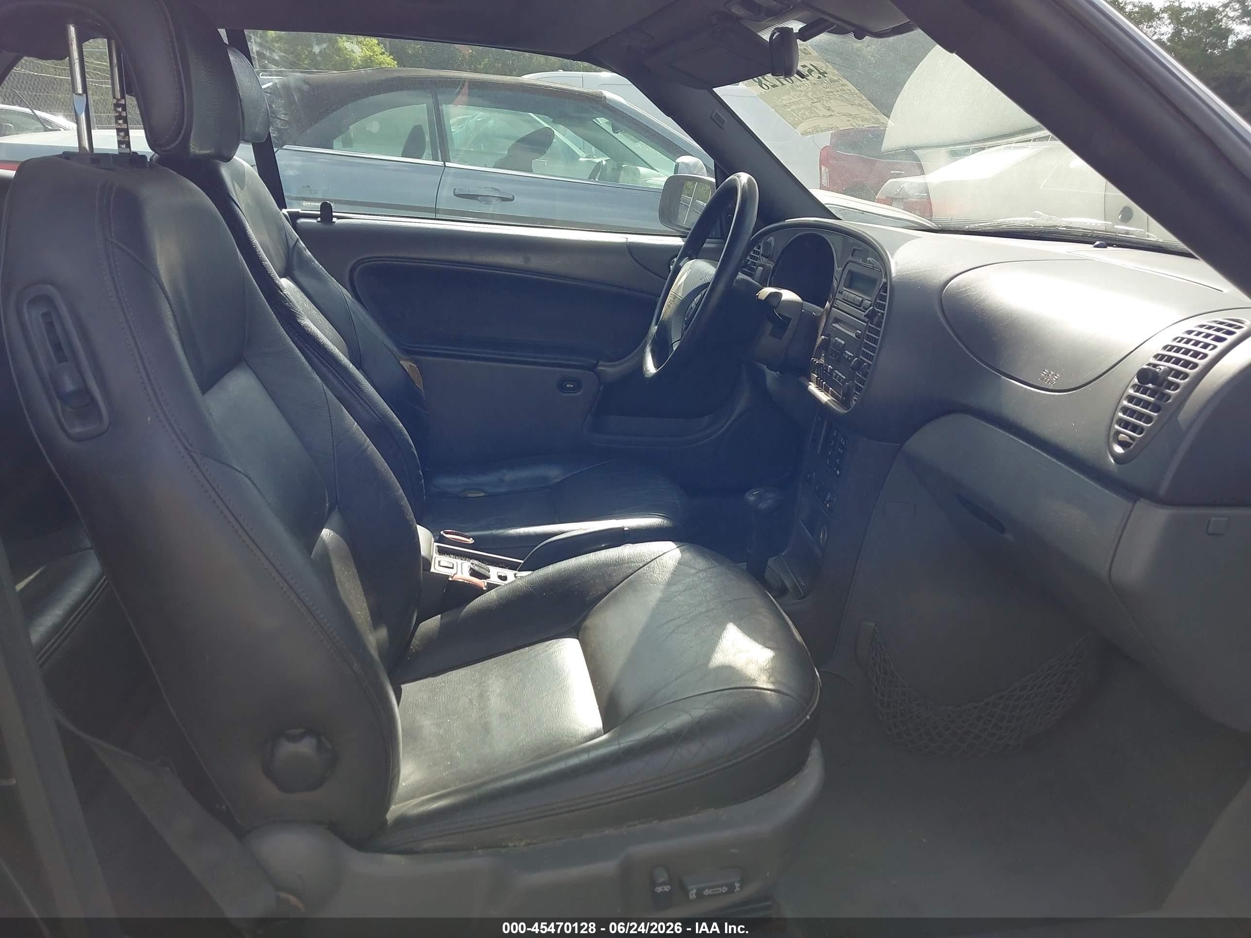 2003 Saab 9-3 Se Black vin: YS3DF78K037009476