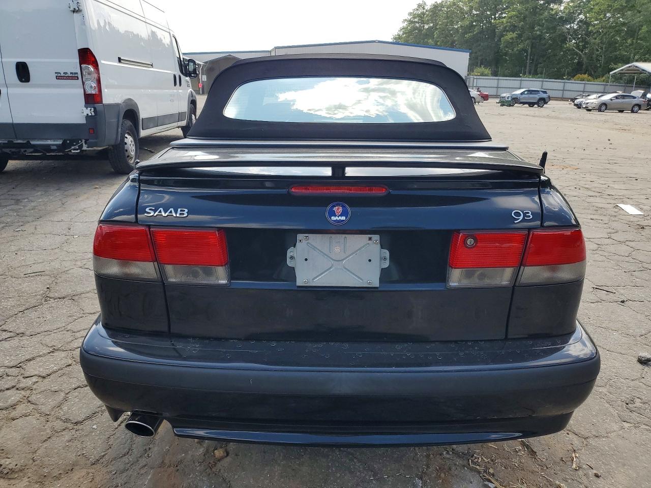 2002 Saab 9-3 Se Black vin: YS3DF78K127008769