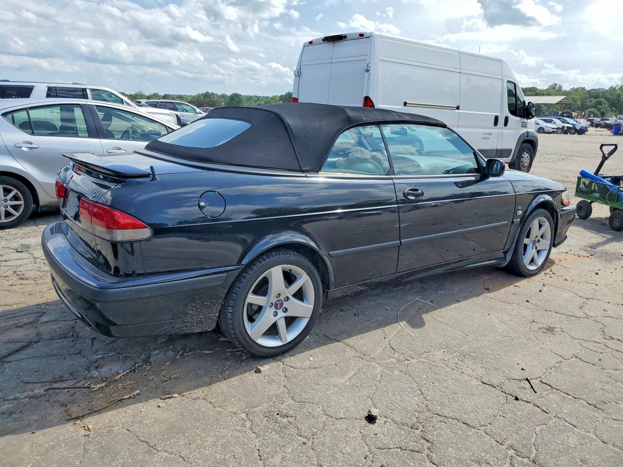2002 Saab 9-3 Se Black vin: YS3DF78K127008769