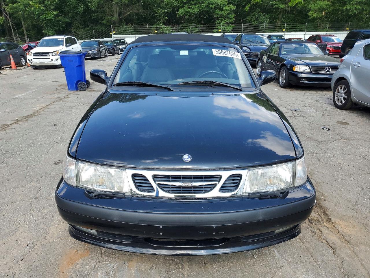 2002 Saab 9-3 Se Black vin: YS3DF78K127008769