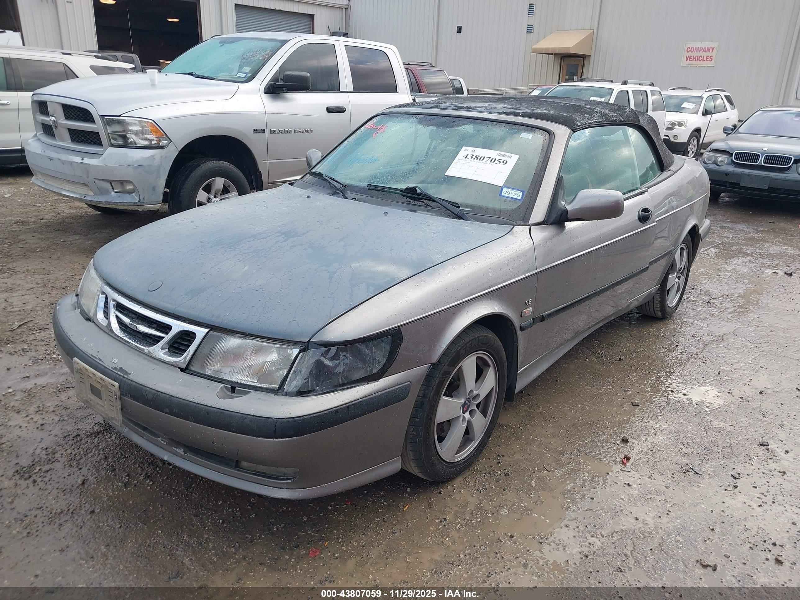 2003 Saab 9-3 Se Beige vin: YS3DF78K137001614