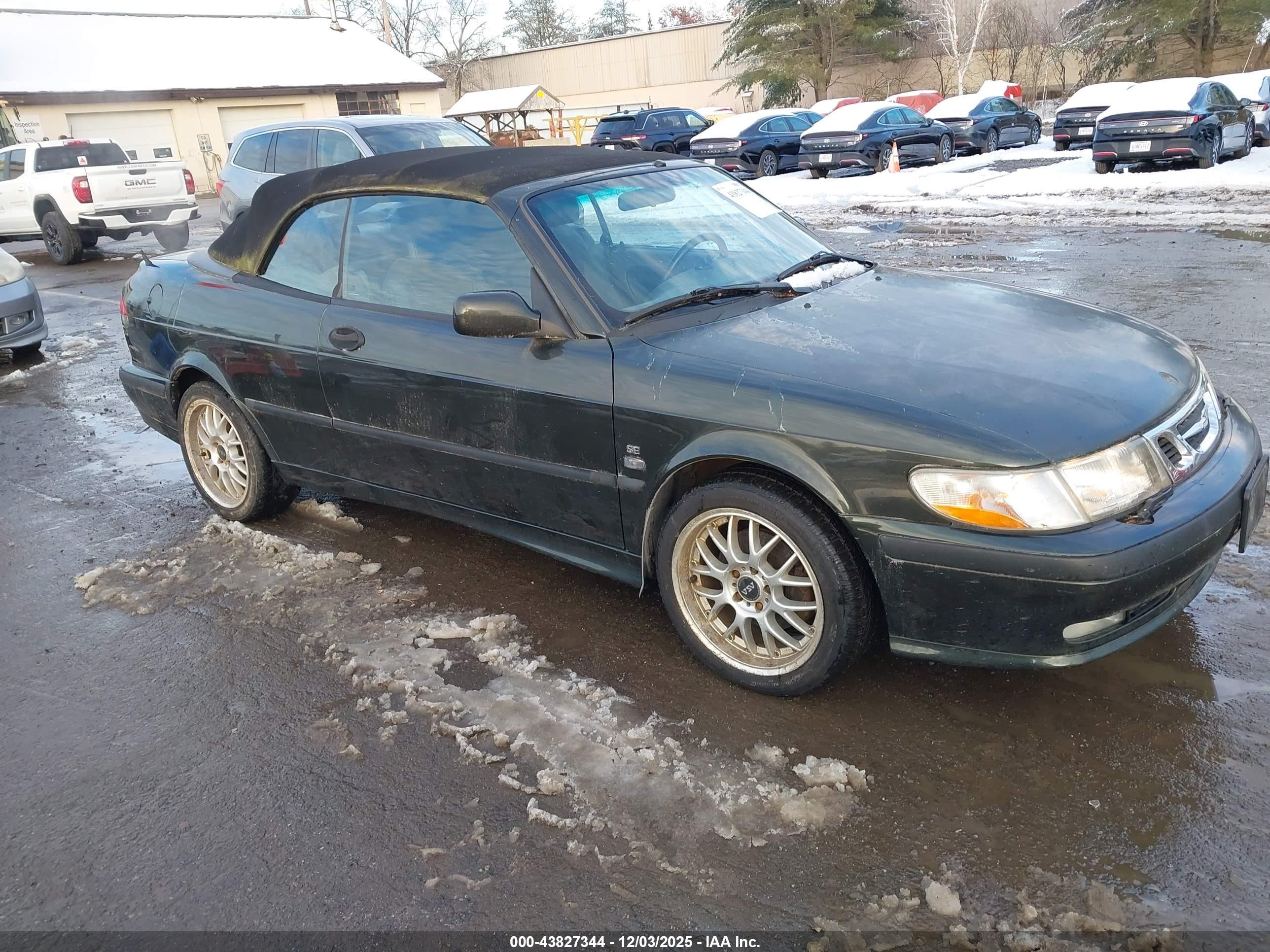 2003 Saab 9-3 Se Black vin: YS3DF78K137012046