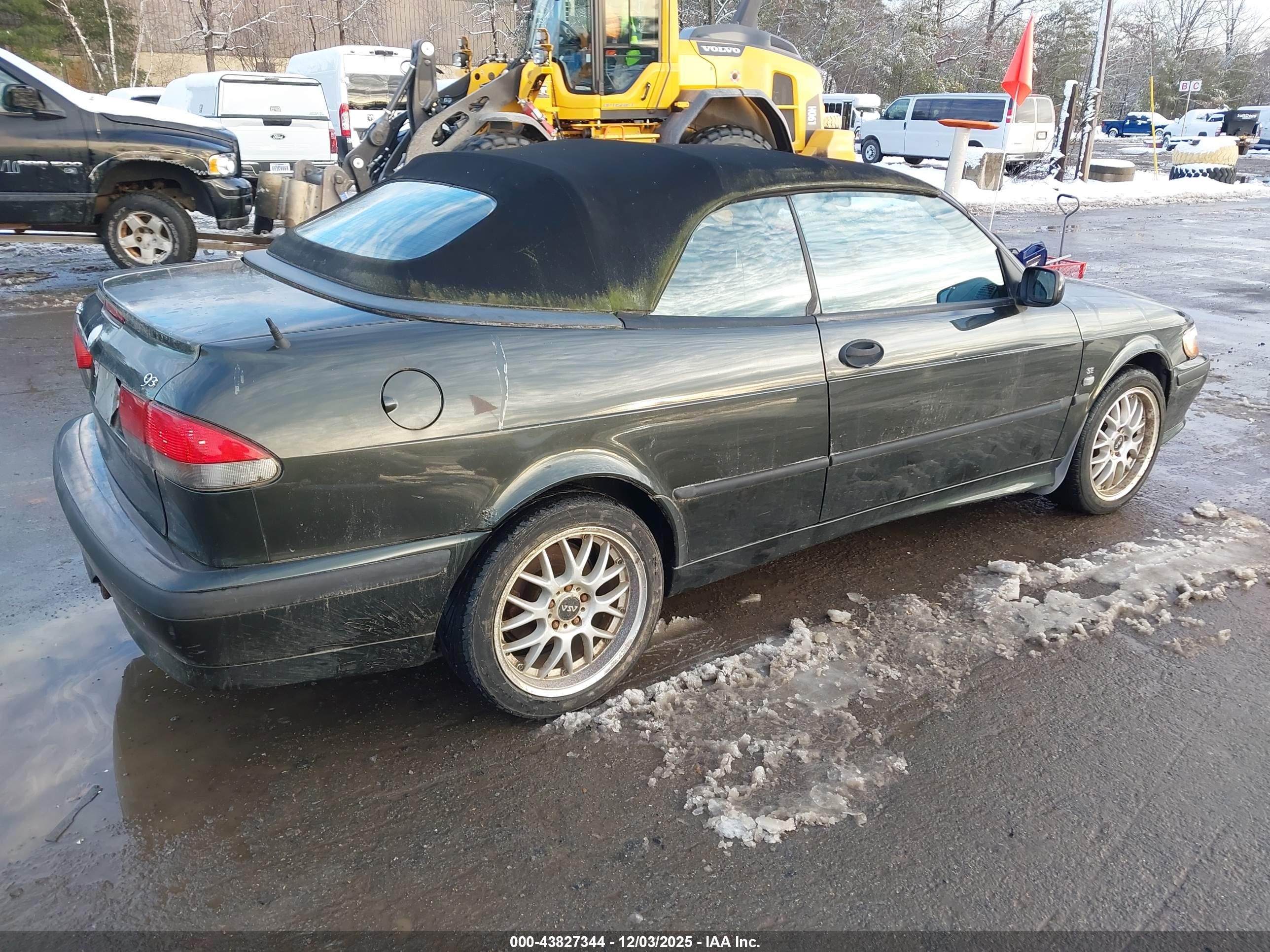 2003 Saab 9-3 Se Black vin: YS3DF78K137012046