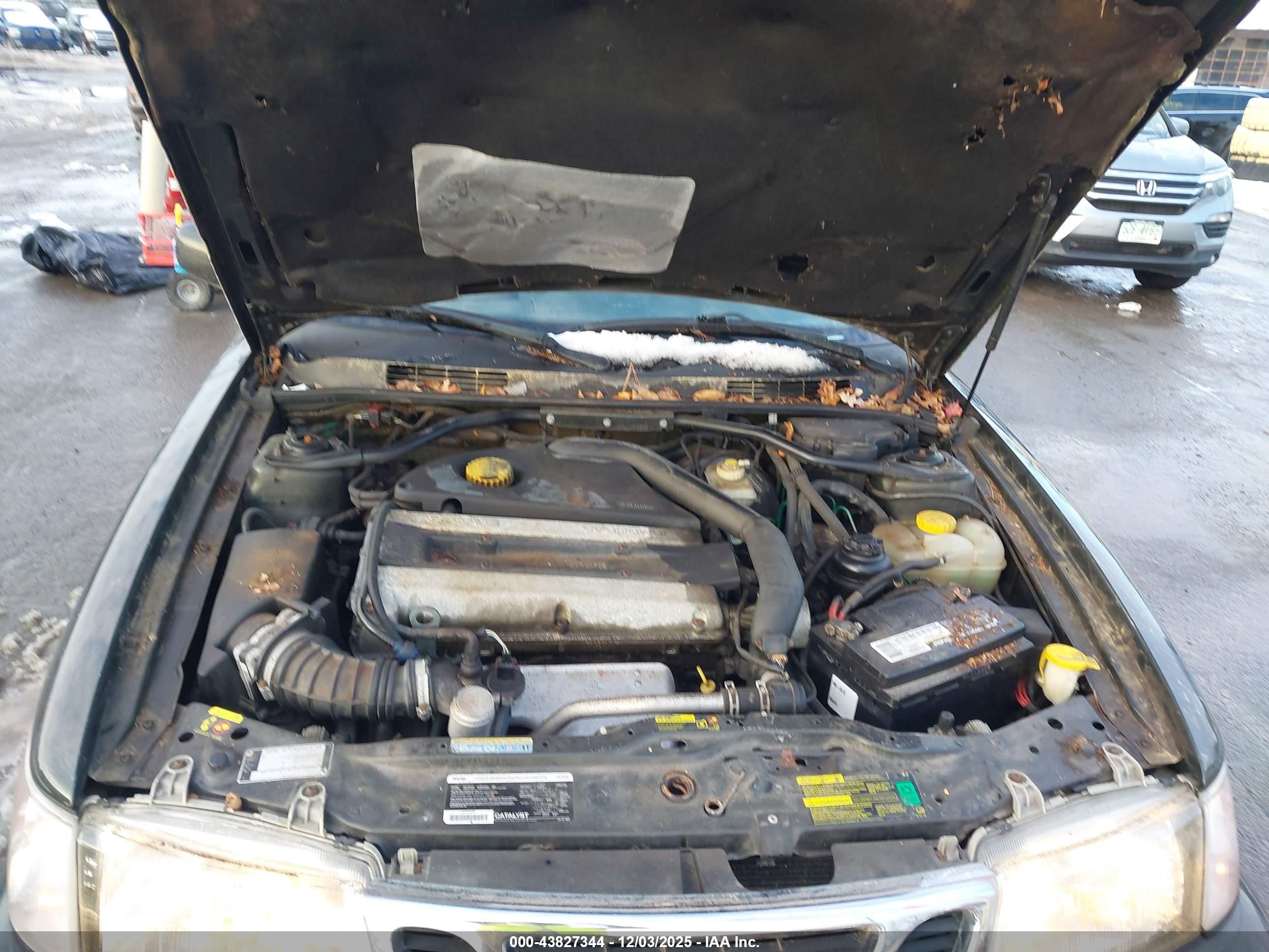 2003 Saab 9-3 Se Black vin: YS3DF78K137012046