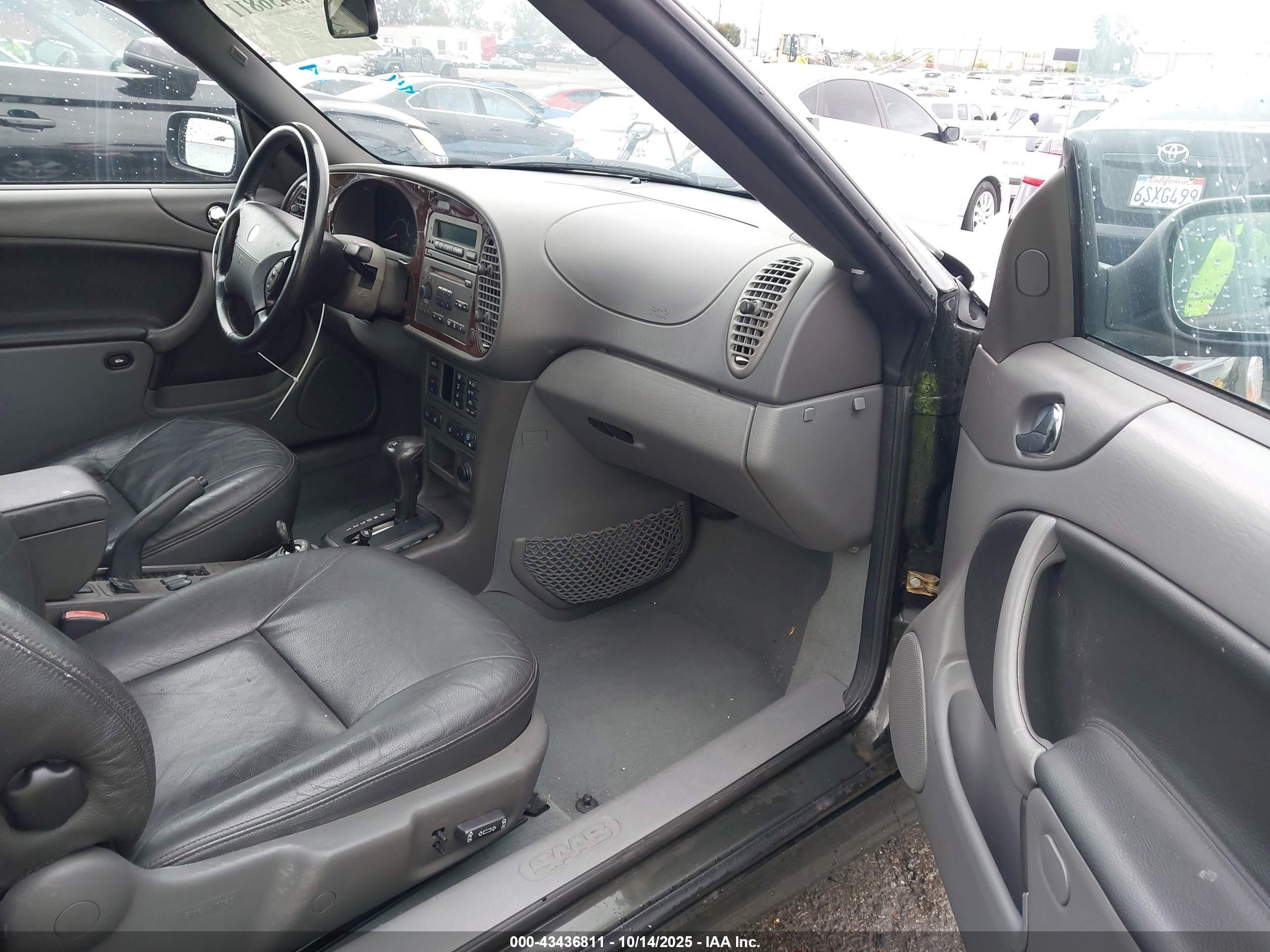 2003 Saab 9-3 Se Black vin: YS3DF78K237000262