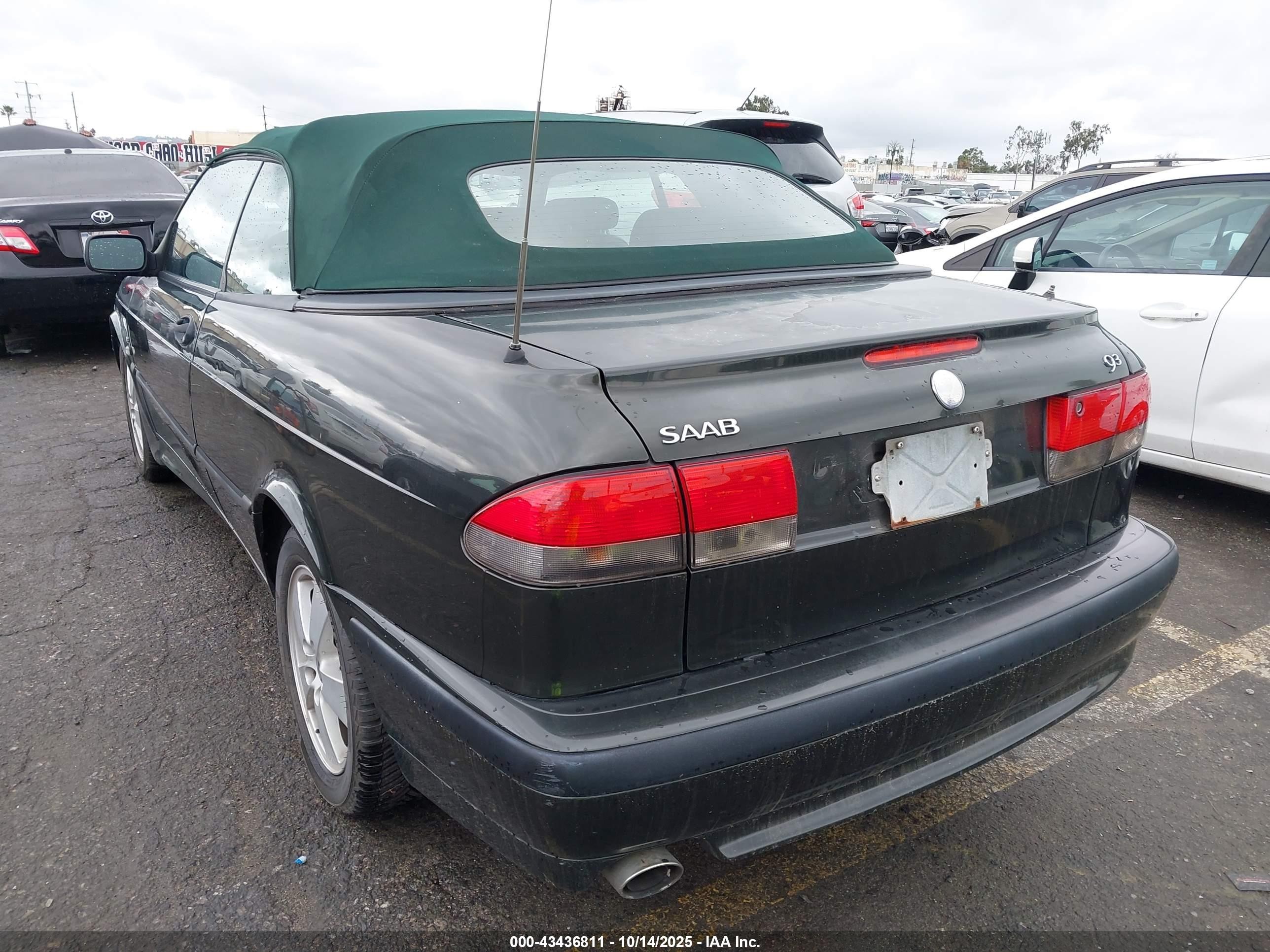 2003 Saab 9-3 Se Black vin: YS3DF78K237000262